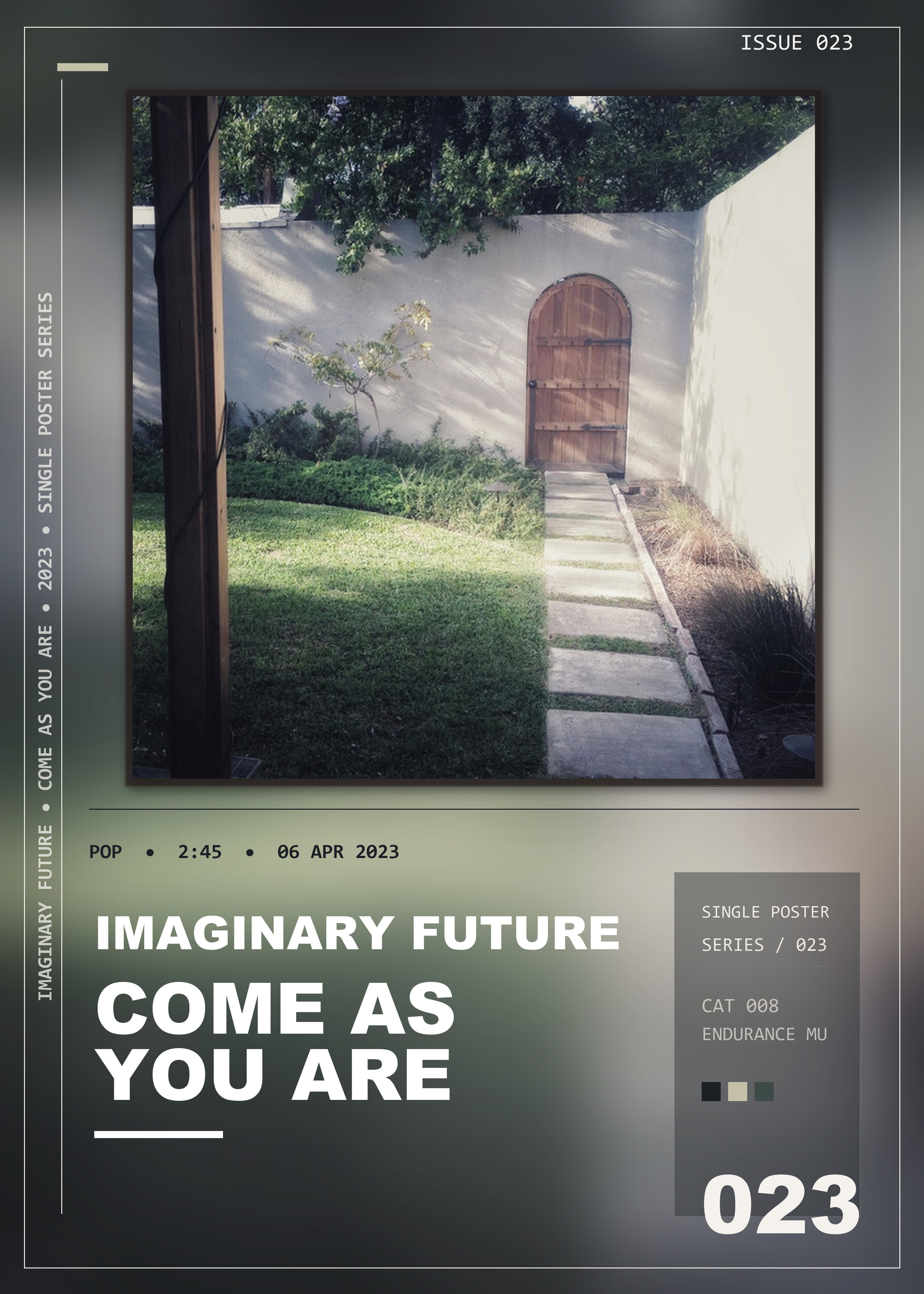 Music poster: Imaginary Future - Come As You Are