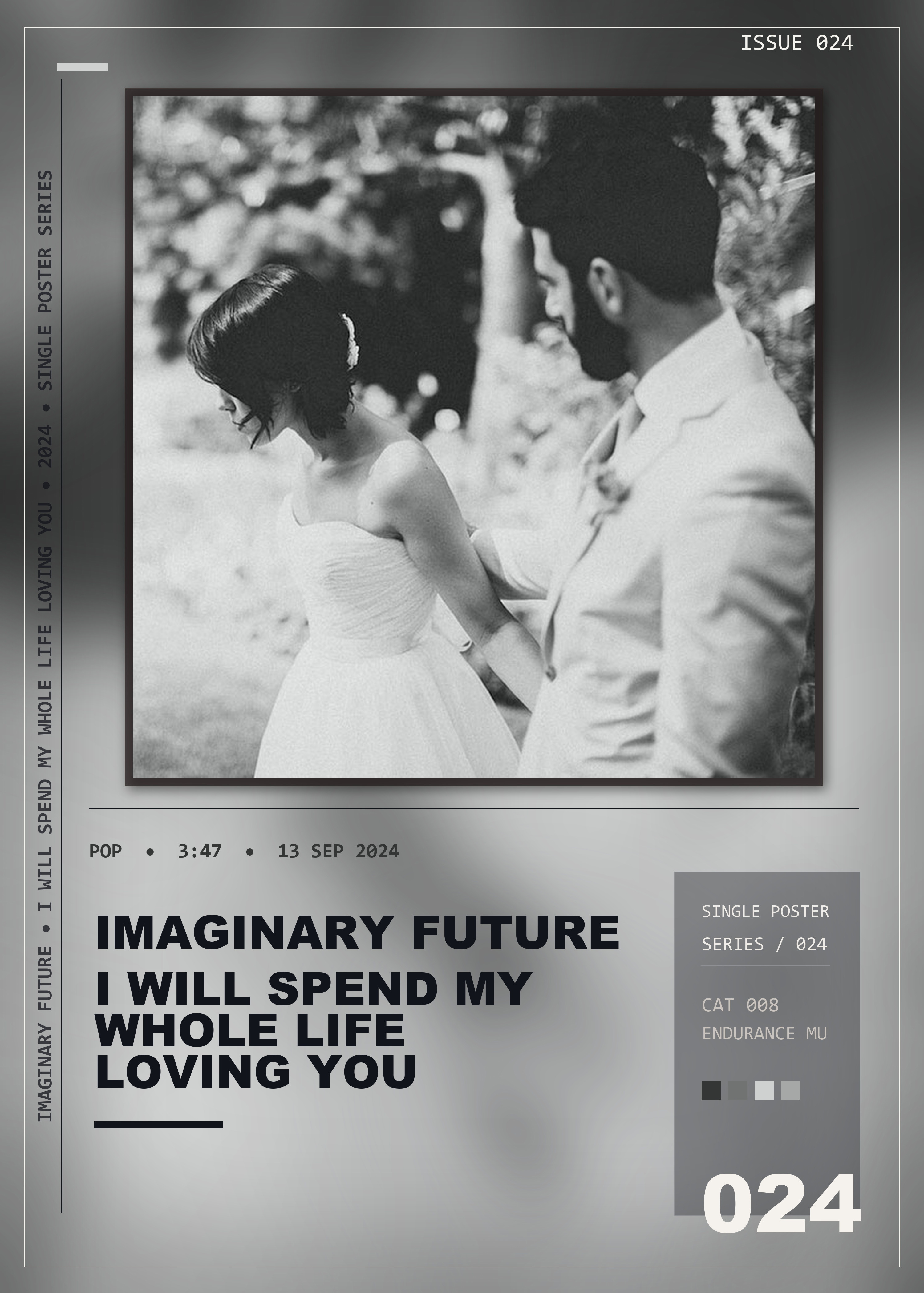 Music poster: Imaginary Future - I Will Spend My Whole Life Loving You