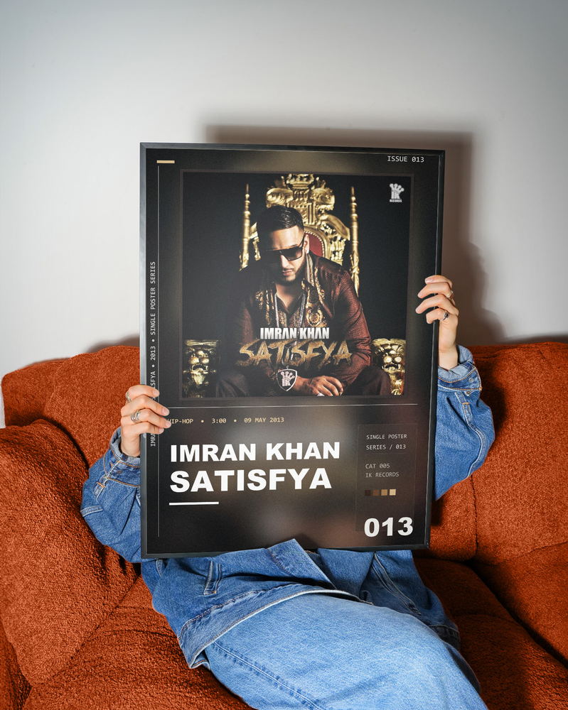 Music poster: Imran Khan - Satisfya
