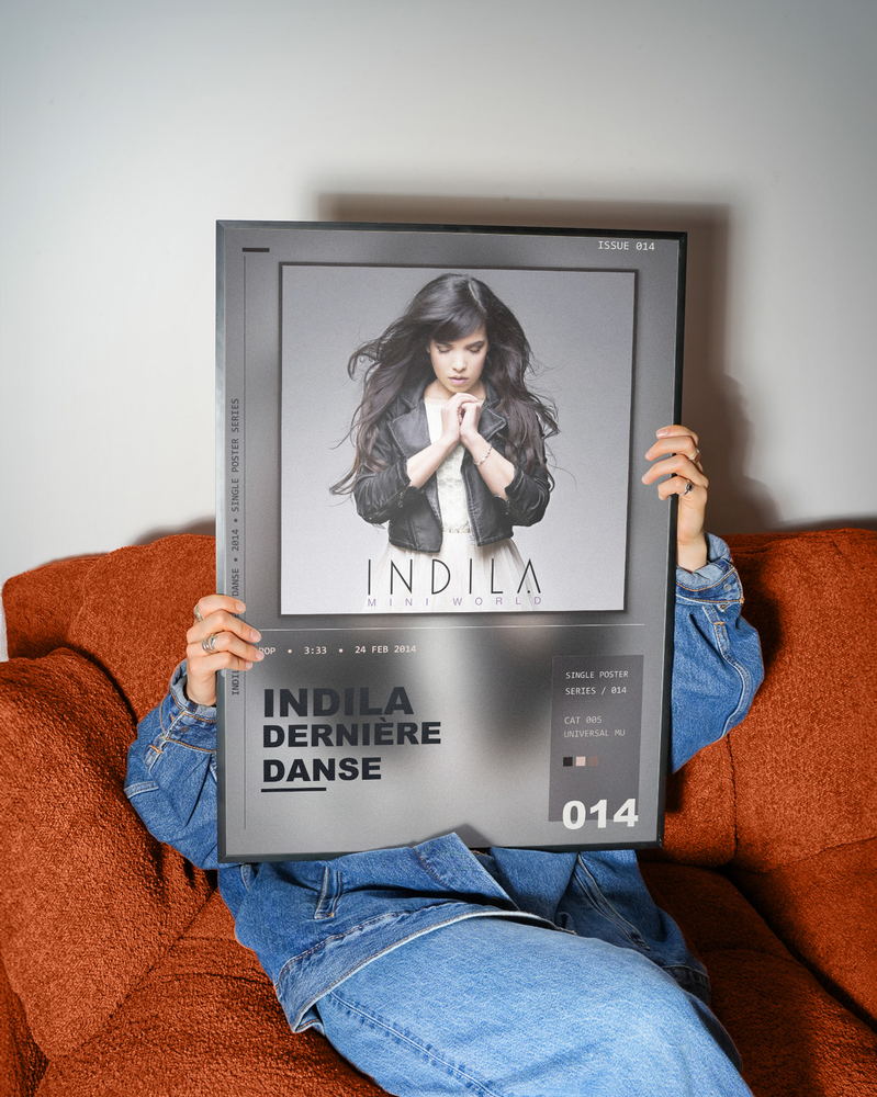 Music poster: Indila - Dernière danse