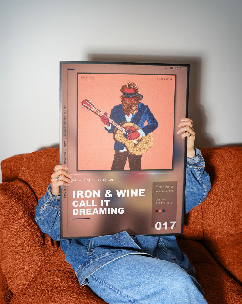 Music poster: Iron Wine - Call It Dreaming