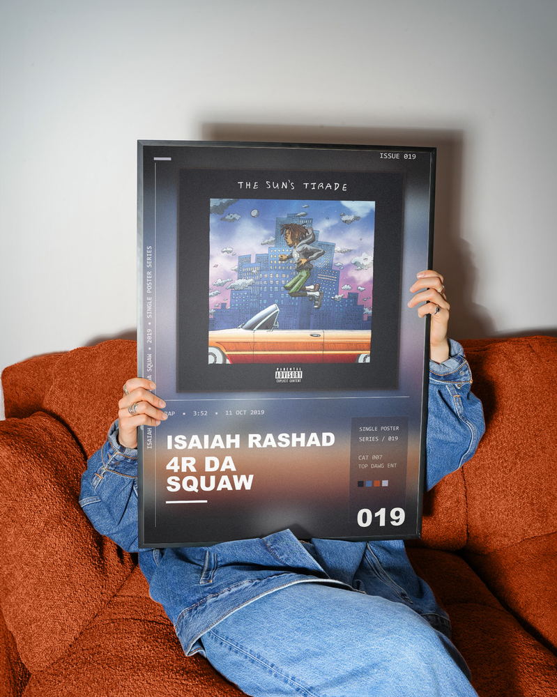 Music poster: Isaiah Rashad - 4r Da Squaw
