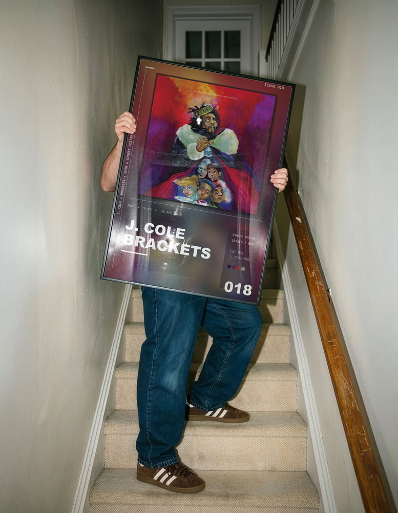 Music poster: J Cole - BRACKETS