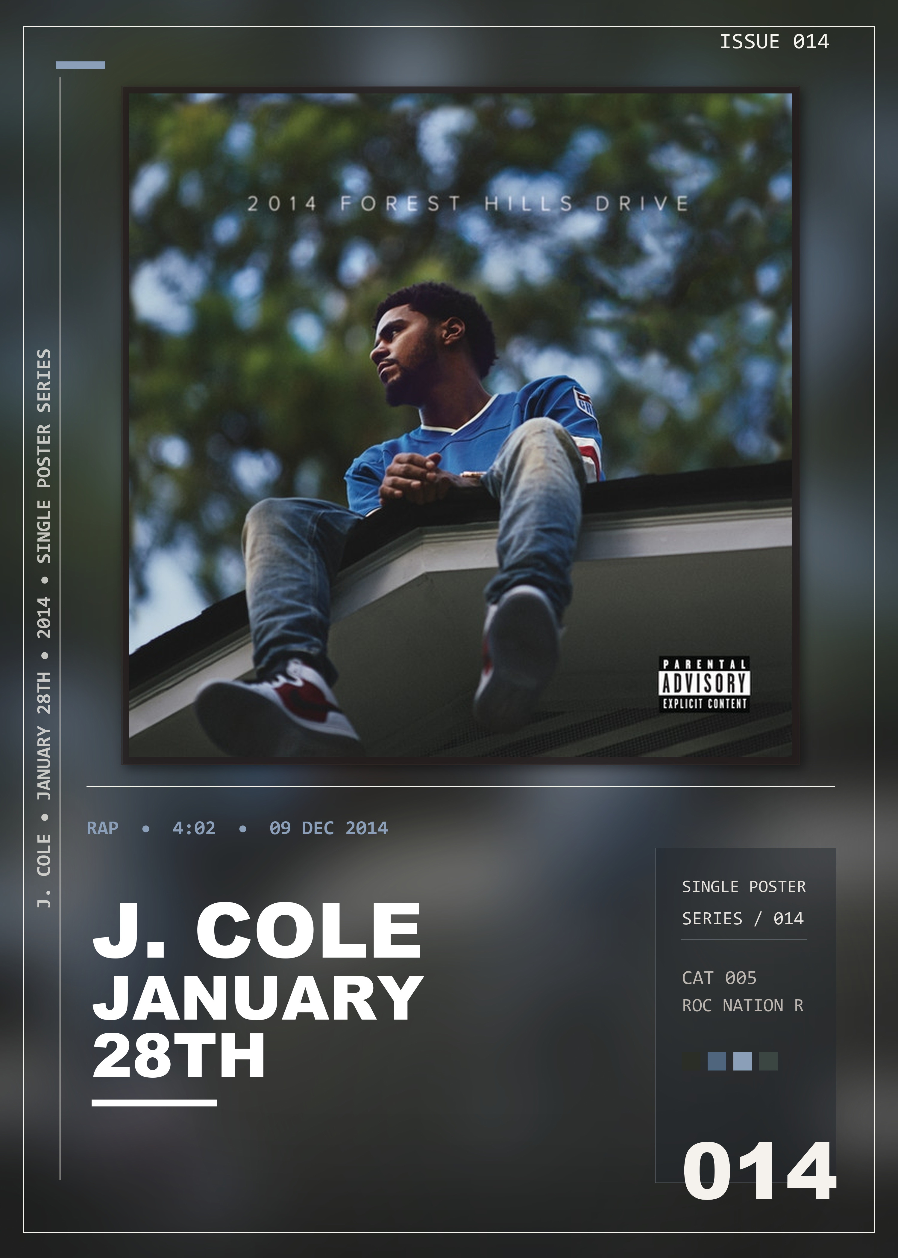 Music poster: J Cole - January 28th