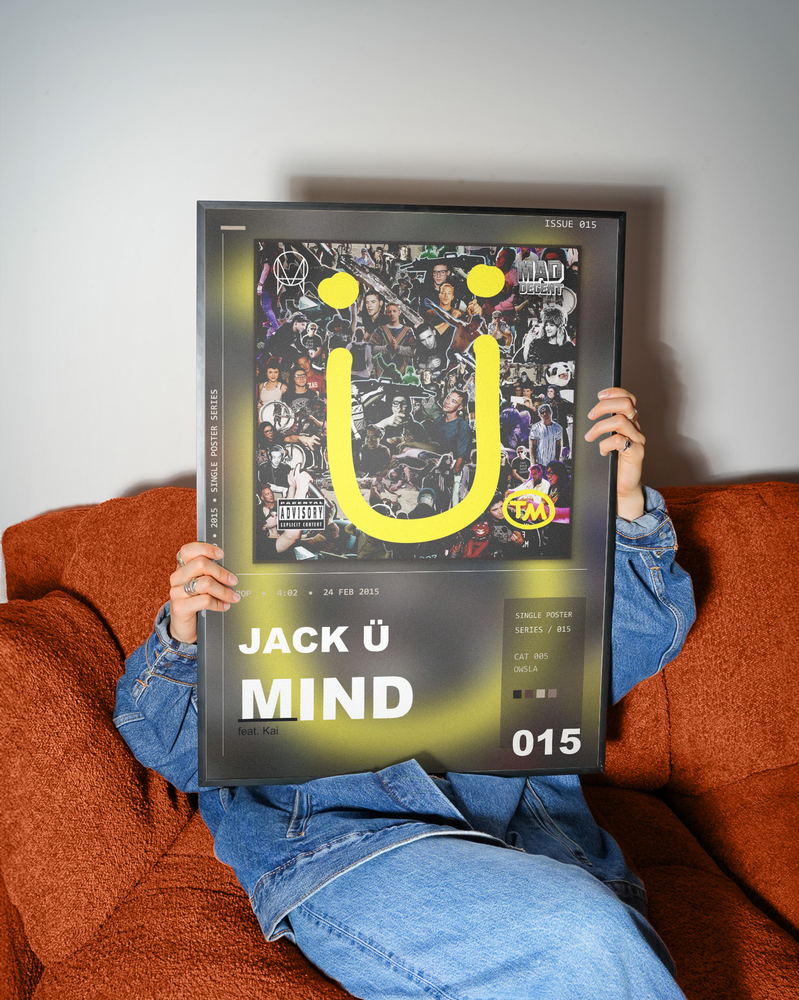 Music poster: Jack Ü - Mind feat Kai