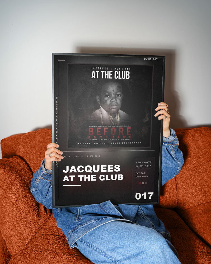 Music poster: Jacquees - At The Club
