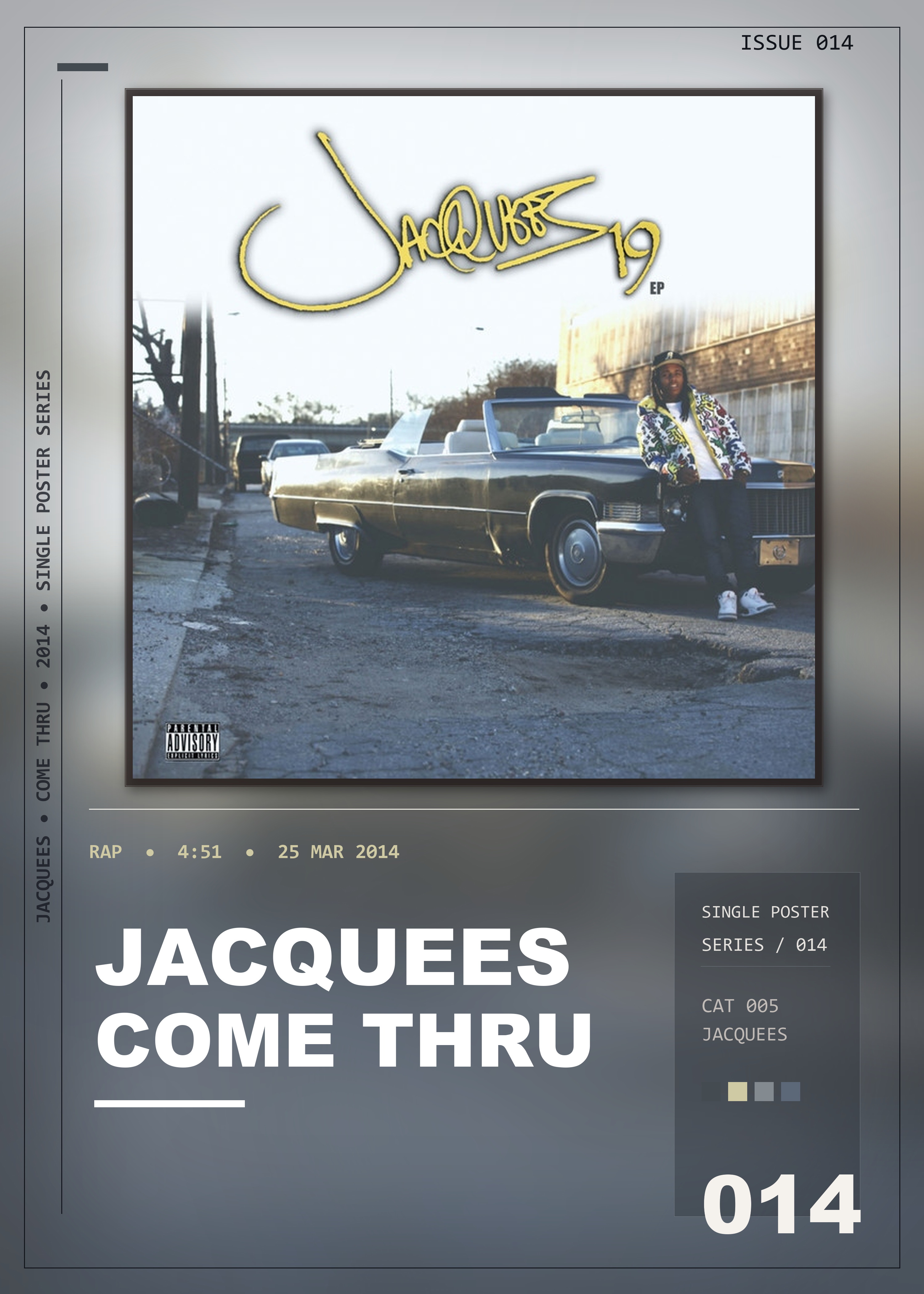 Music poster: Jacquees - Come Thru