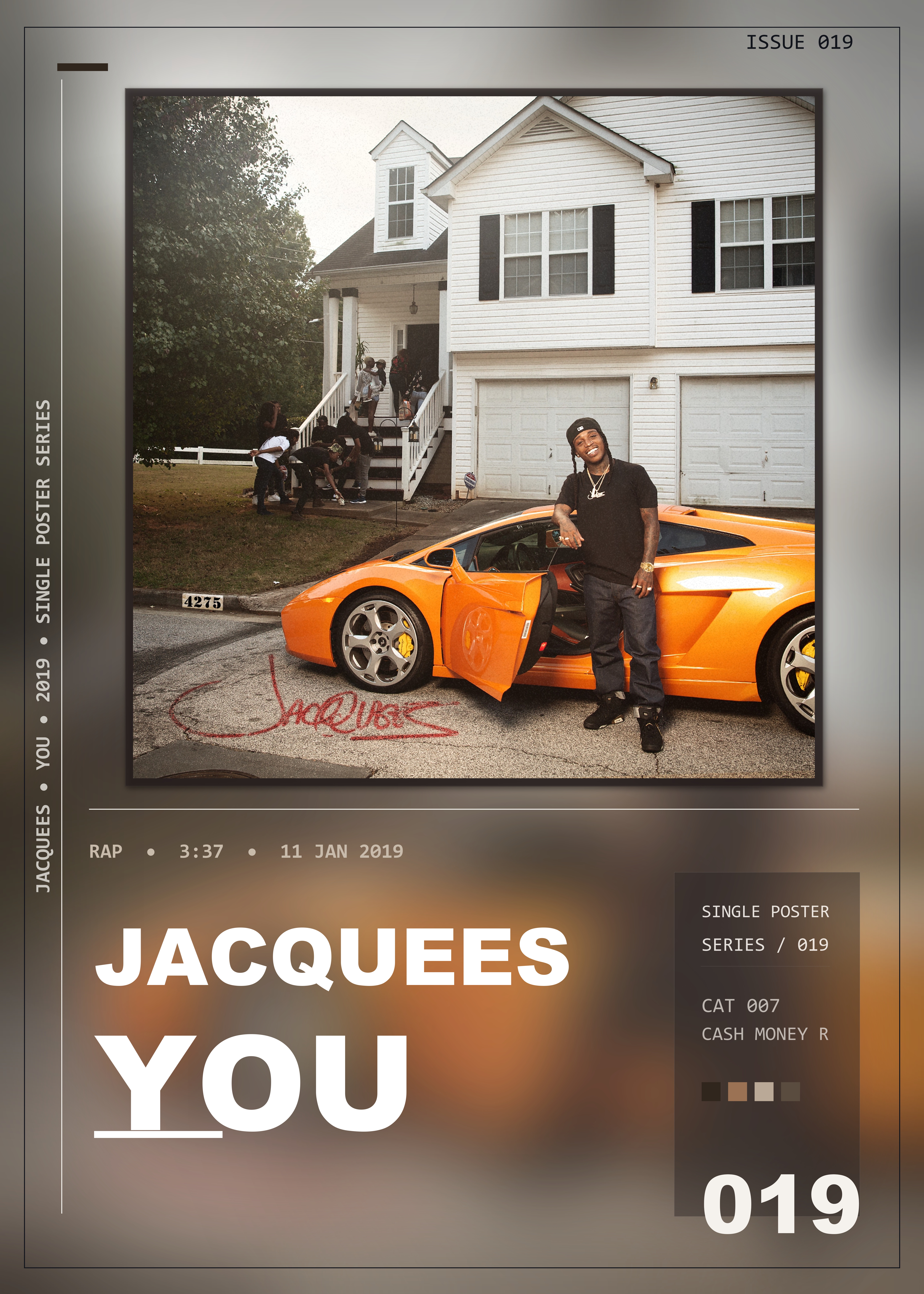 Music poster: Jacquees - You