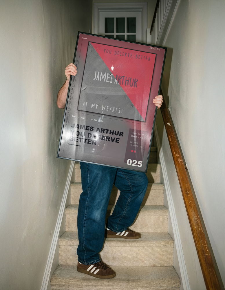 Music poster: James Arthur - You Deserve Better