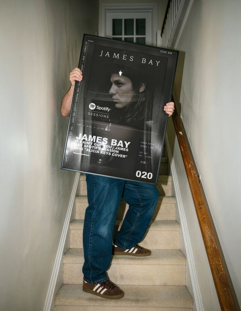 Music poster: James Bay - If I Aint Got You - James Bay Spotify Session 2015 Alicia Keys Cover