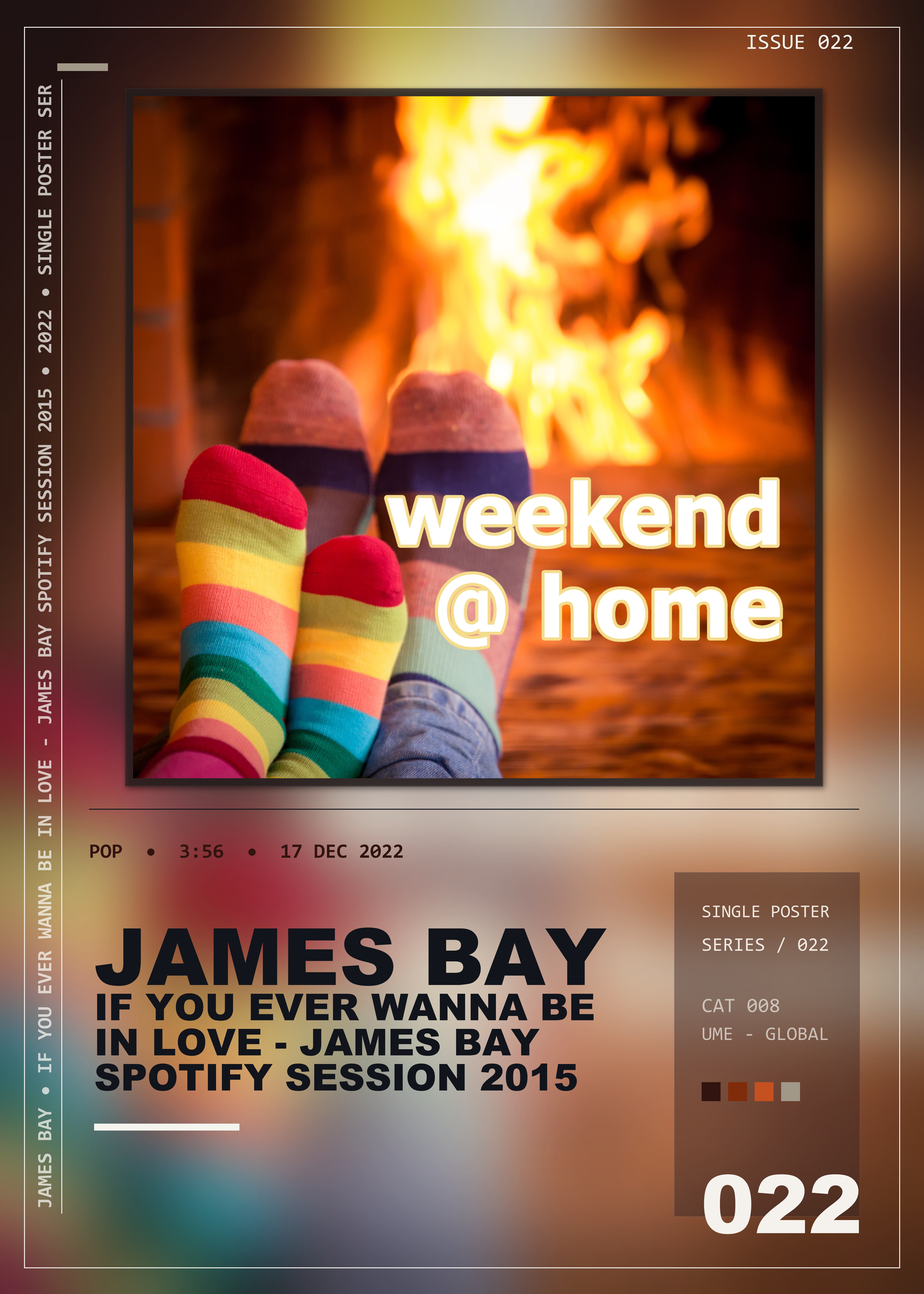 Music poster: James Bay - If You Ever Wanna Be In Love - James Bay Spotify Session 2015