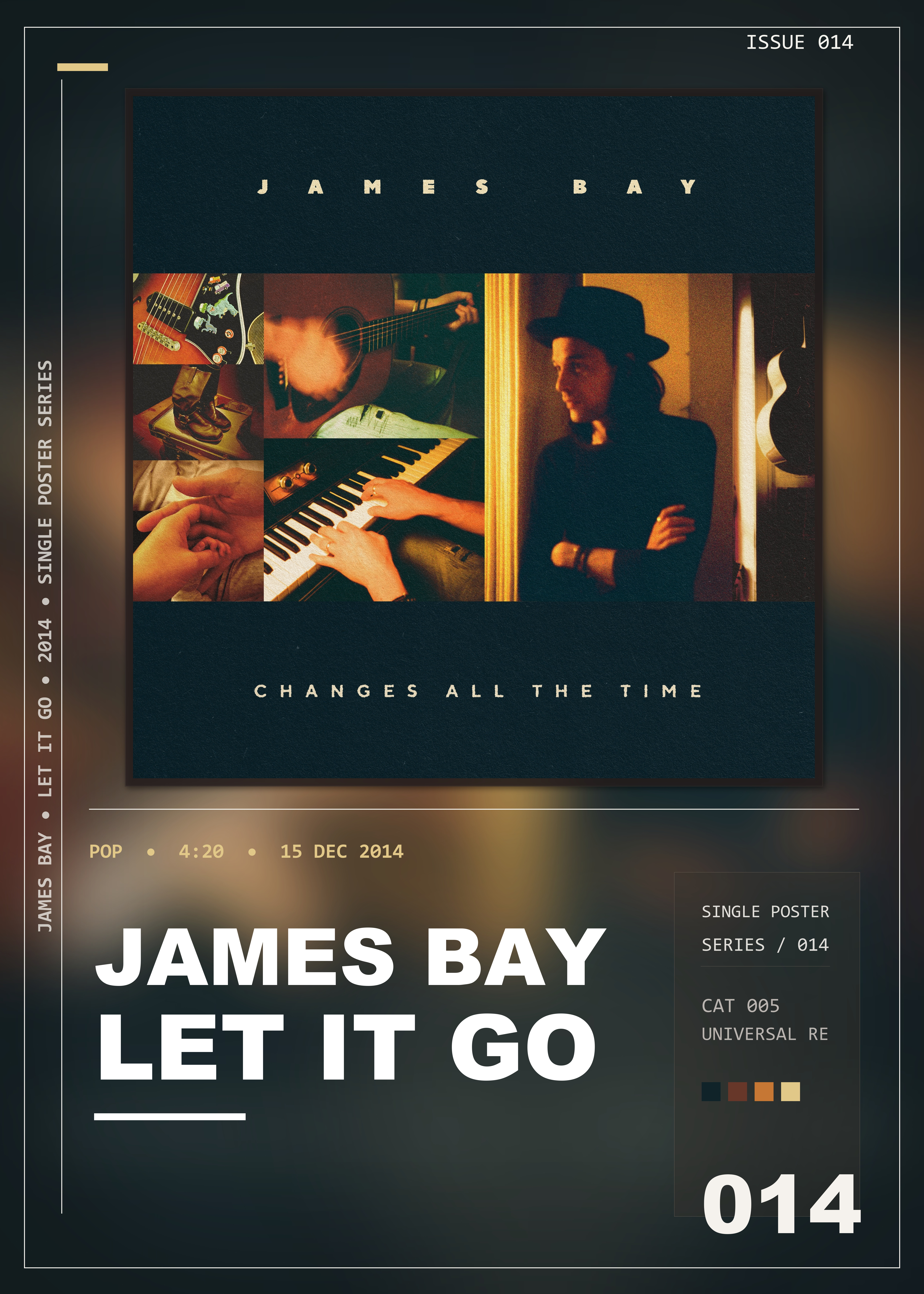 Music poster: James Bay - Let It Go