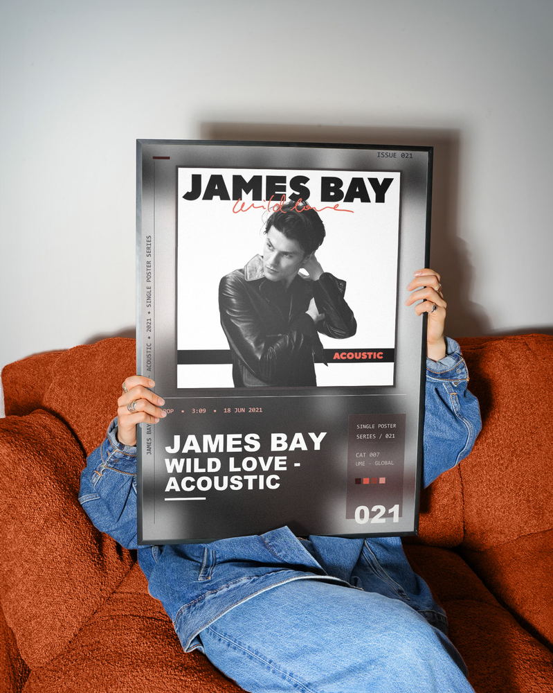 Music poster: James Bay - Wild Love - Acoustic
