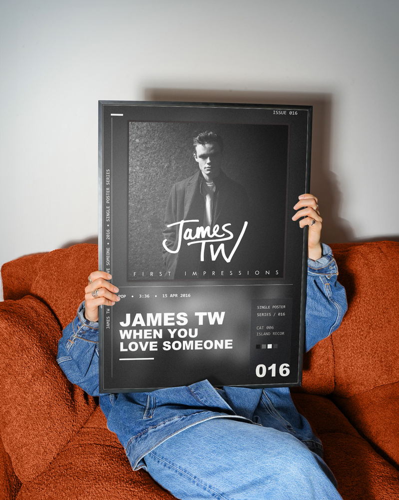 Music poster: James TW - When You Love Someone