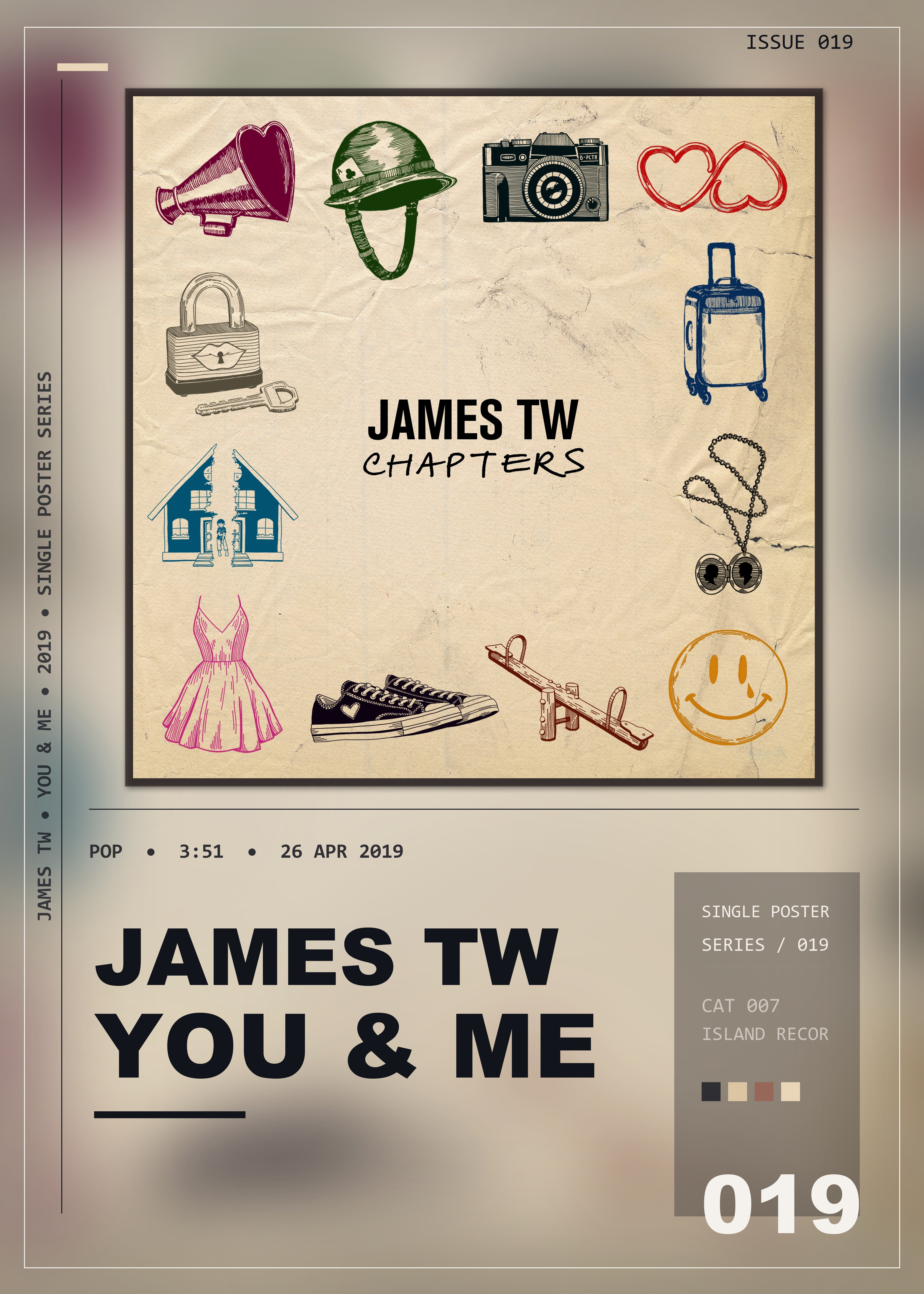 Music poster: James TW - You Me