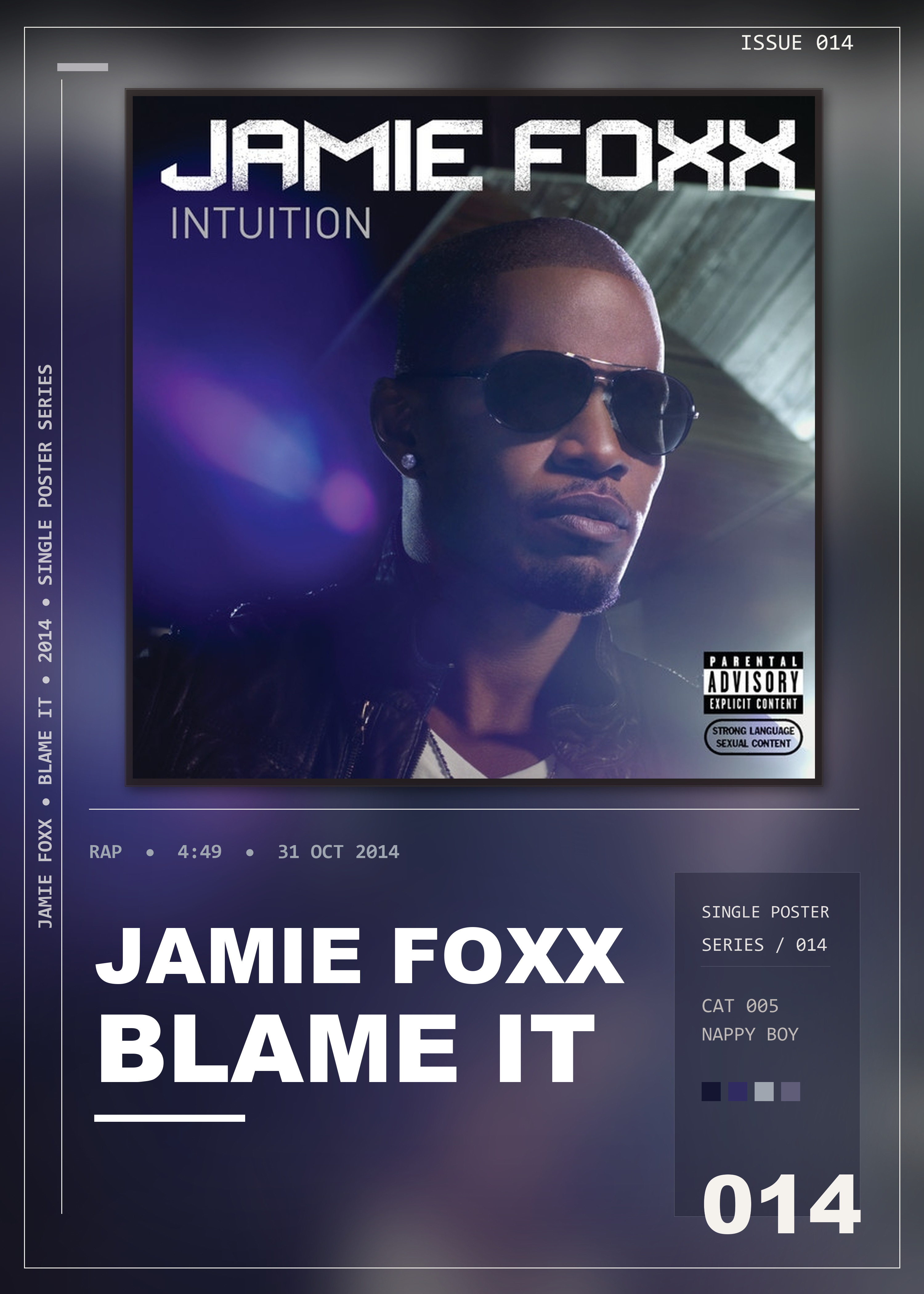 Music poster: Jamie Foxx - Blame It