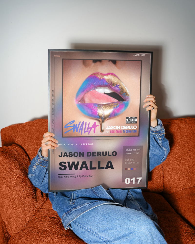 Music poster: Jason Derulo - Swalla feat Nicki Minaj Ty Dolla ign