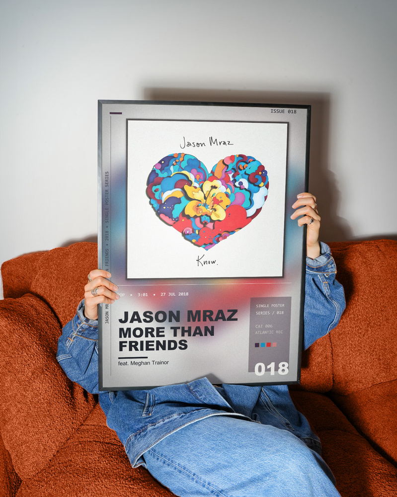 Music poster: Jason Mraz - More Than Friends feat Meghan Trainor