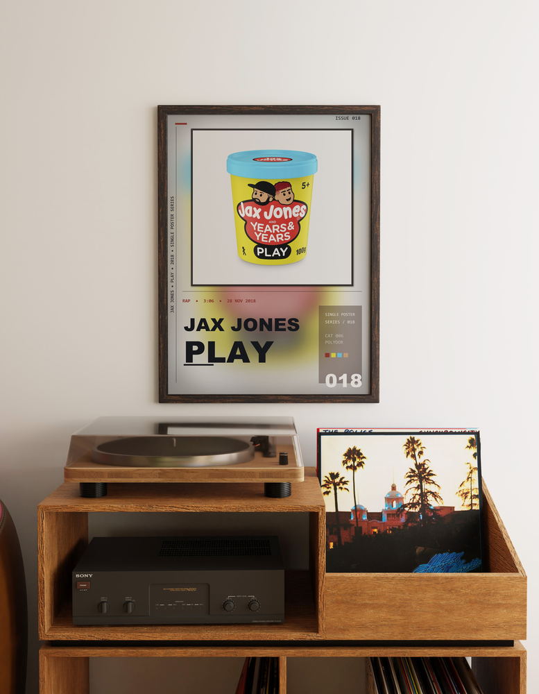 Music poster: Jax Jones - Play
