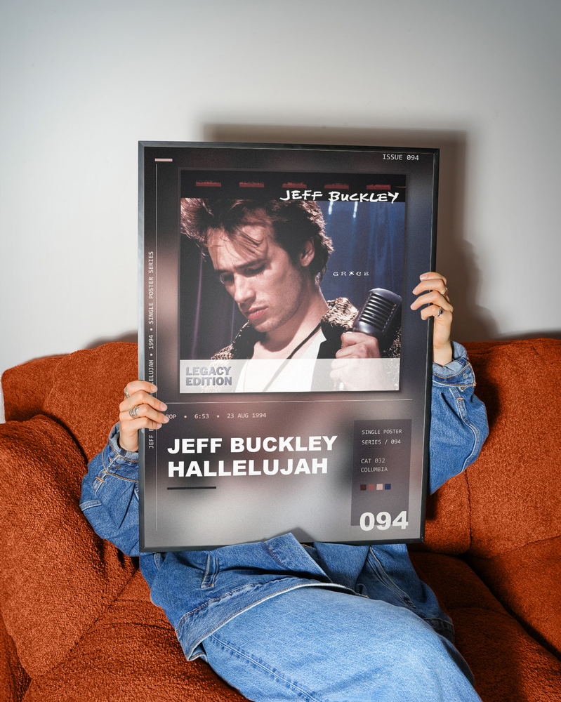 Music poster: Jeff Buckley - Hallelujah