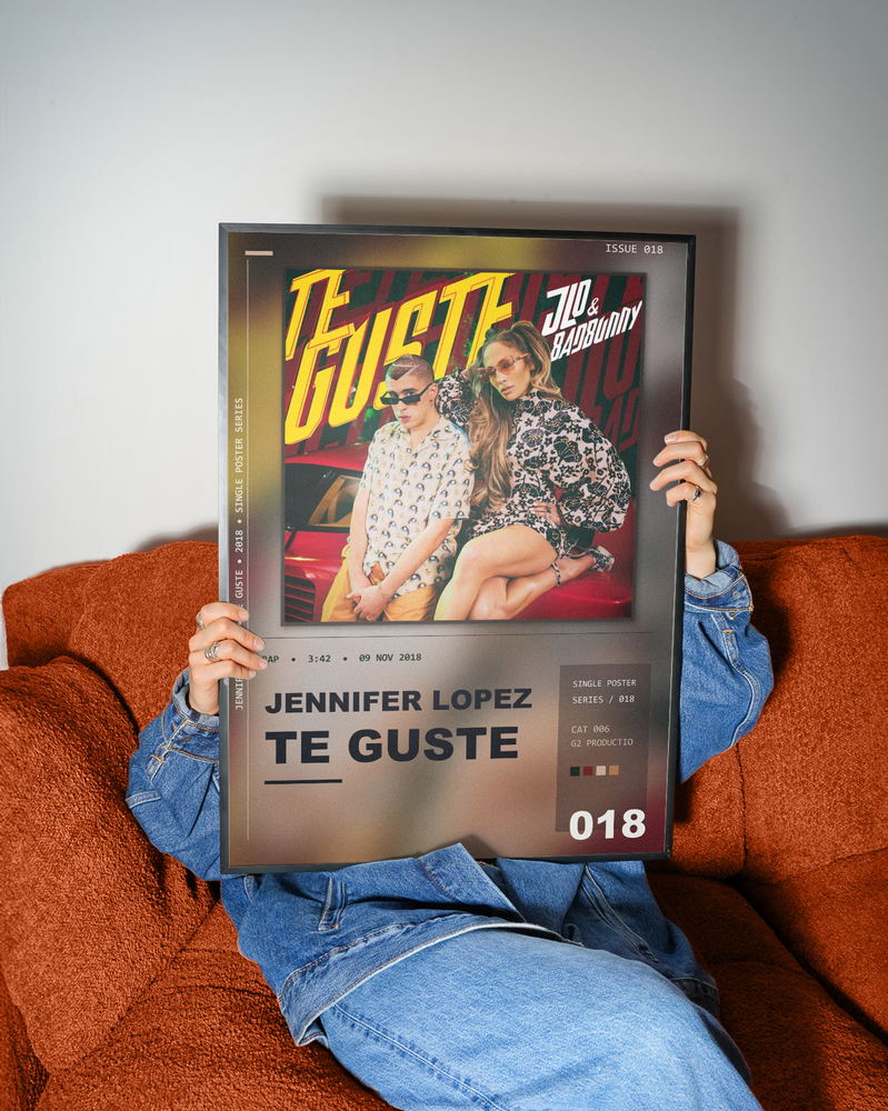 Music poster: Jennifer Lopez - Te Guste