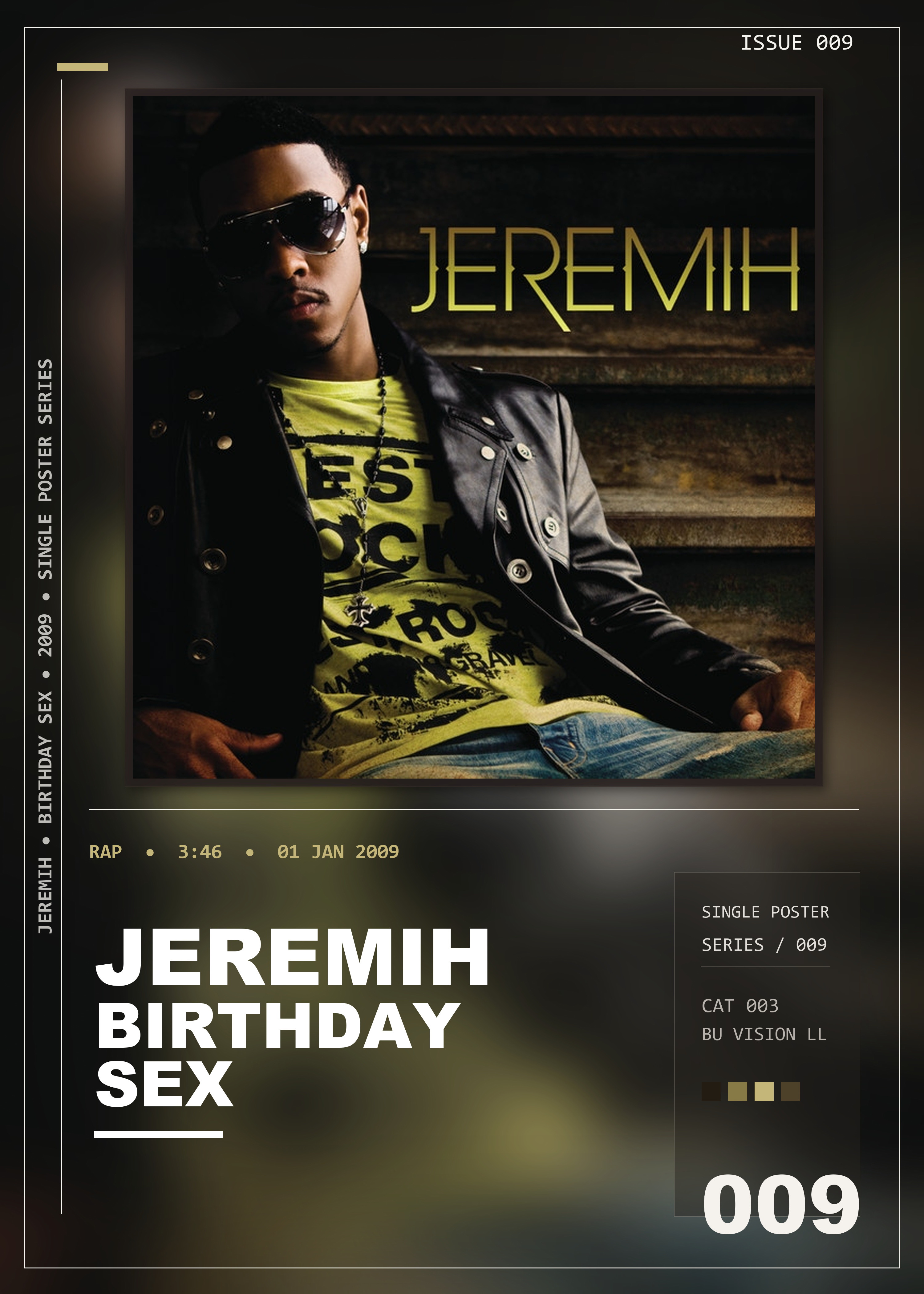 Music poster: Jeremih - Birthday Sex