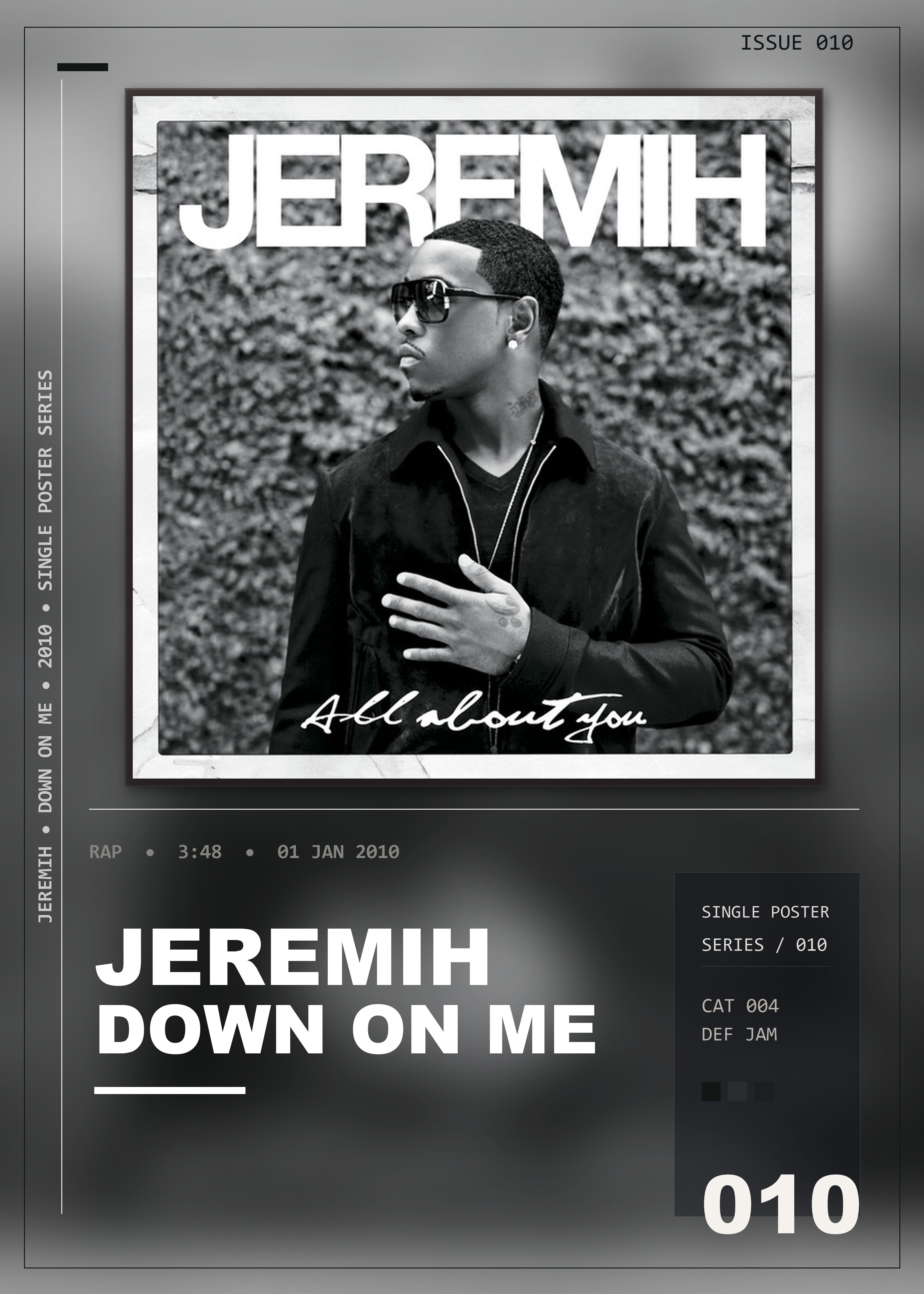 Music poster: Jeremih - Down On Me