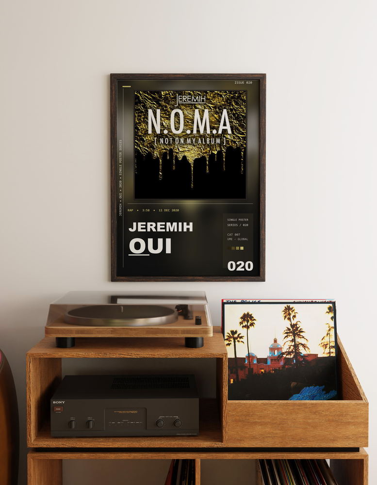 Music poster: Jeremih - oui