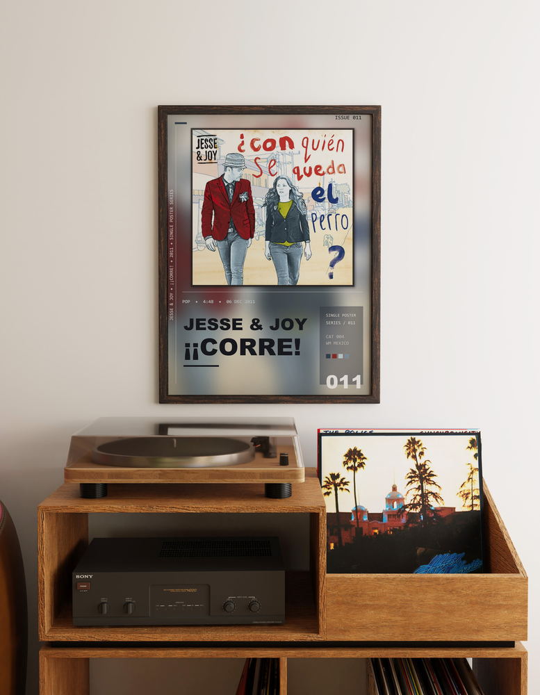 Music poster: Jesse Joy - Corre
