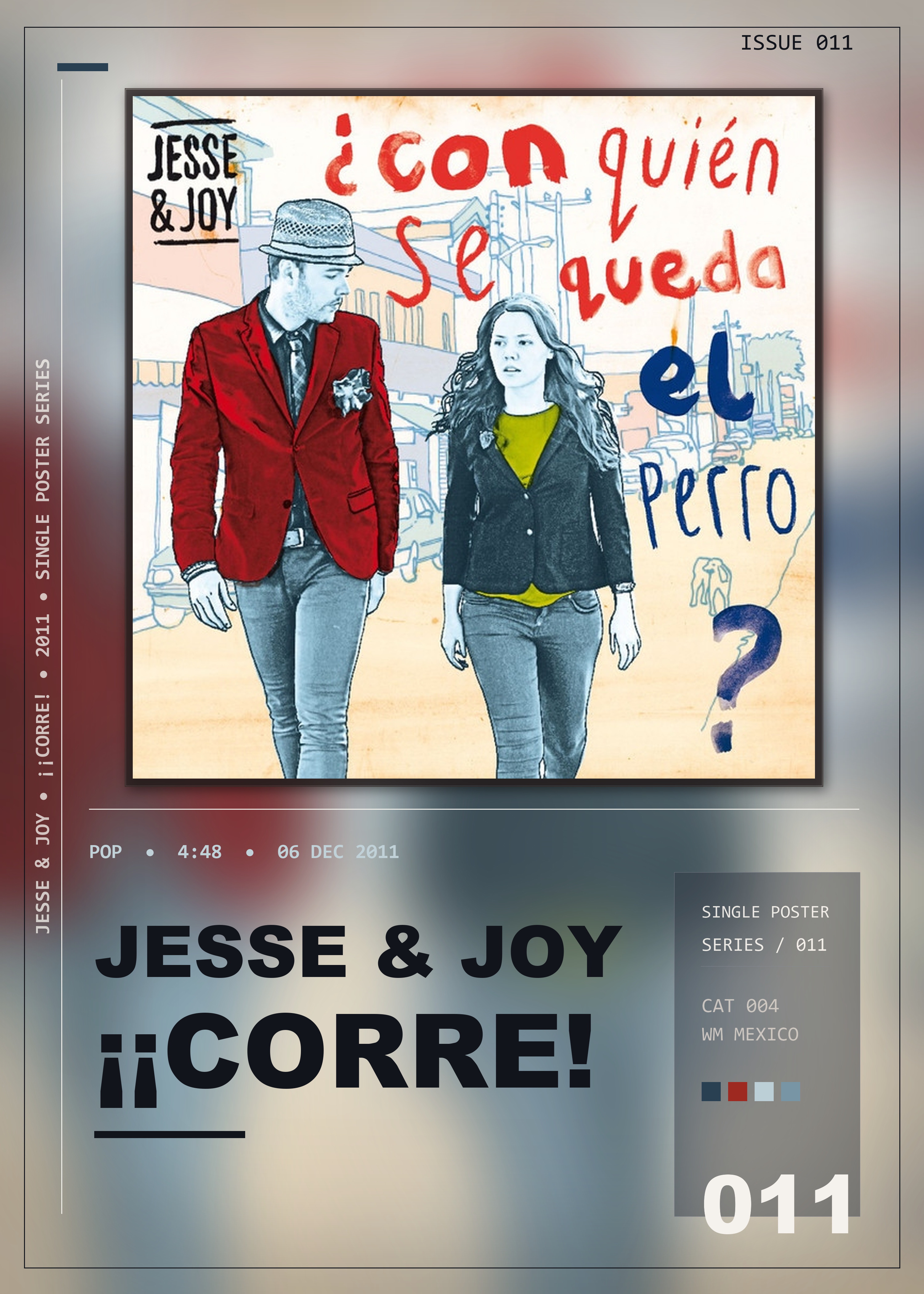 Music poster: Jesse Joy - Corre