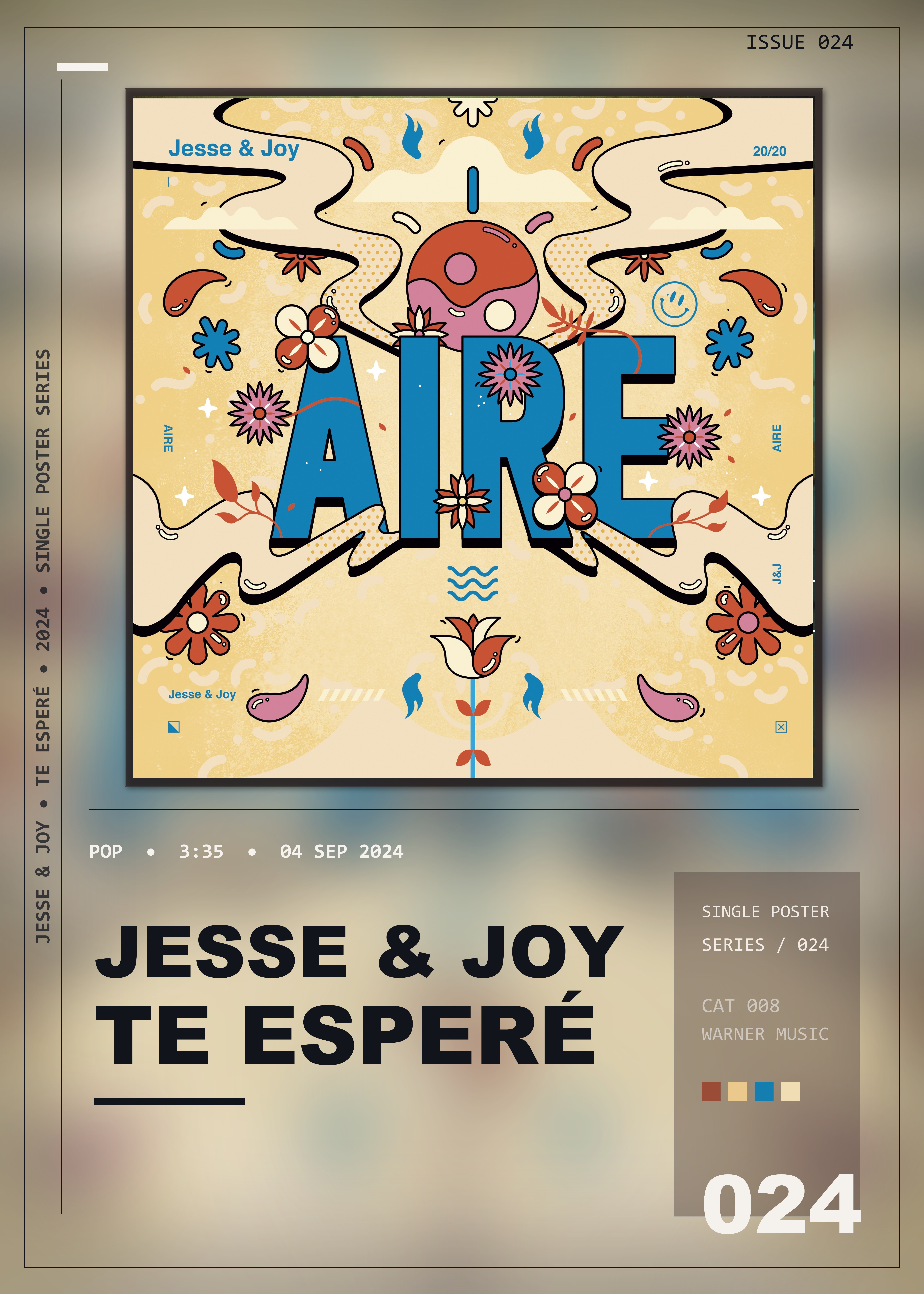 Music poster: Jesse Joy - Te Esperé