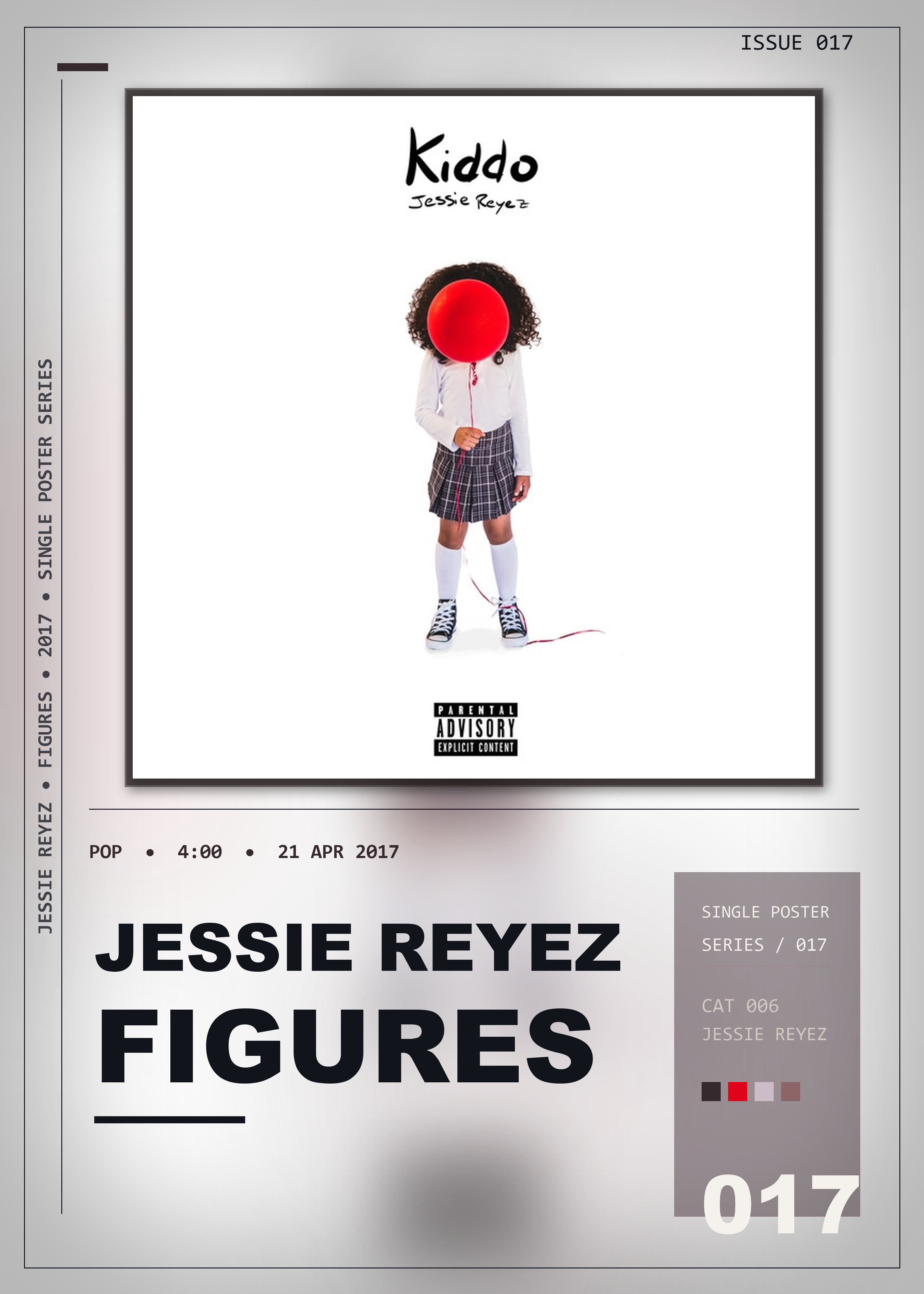Music poster: Jessie Reyez - Figures