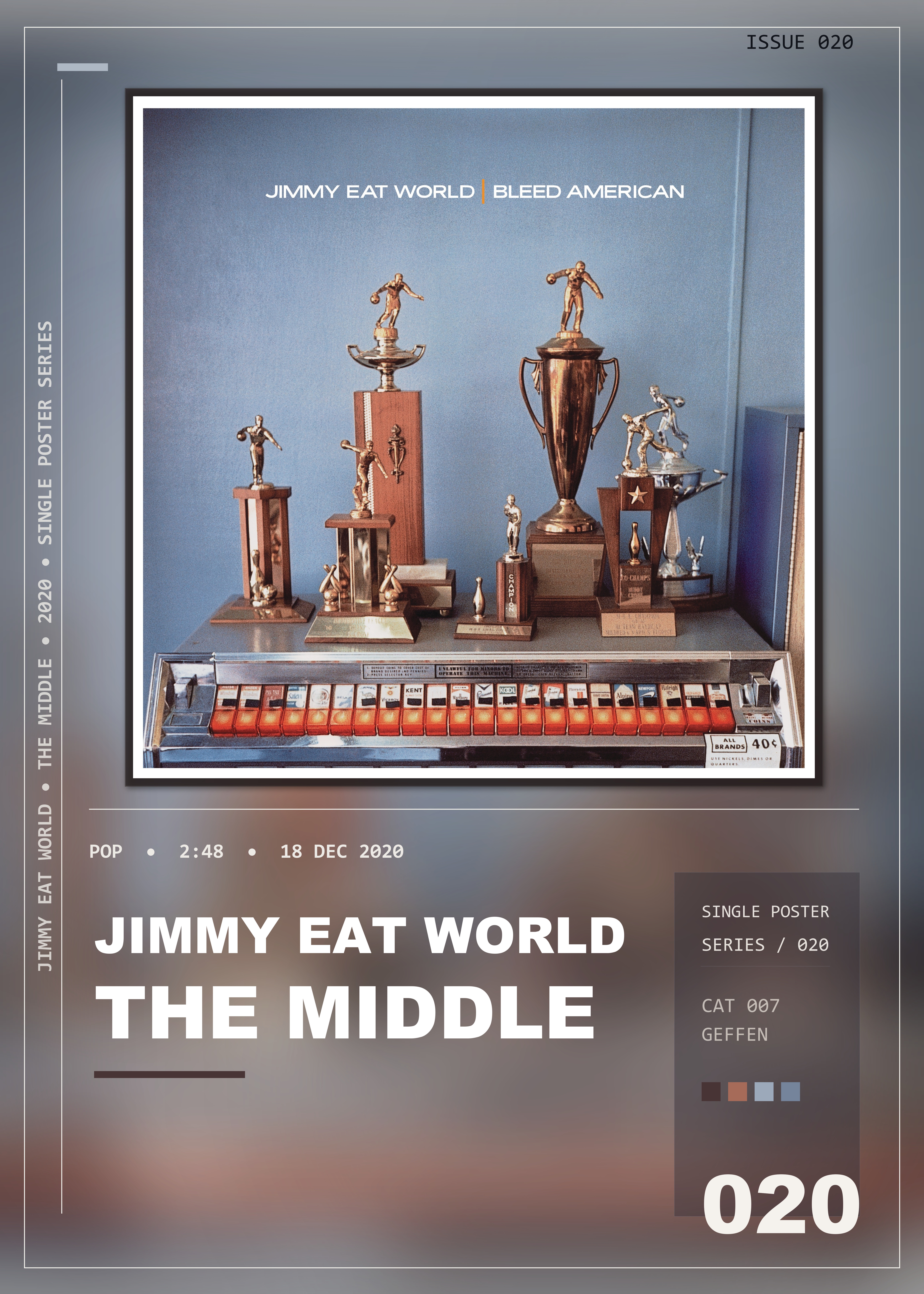 Music poster: Jimmy Eat World - The Middle