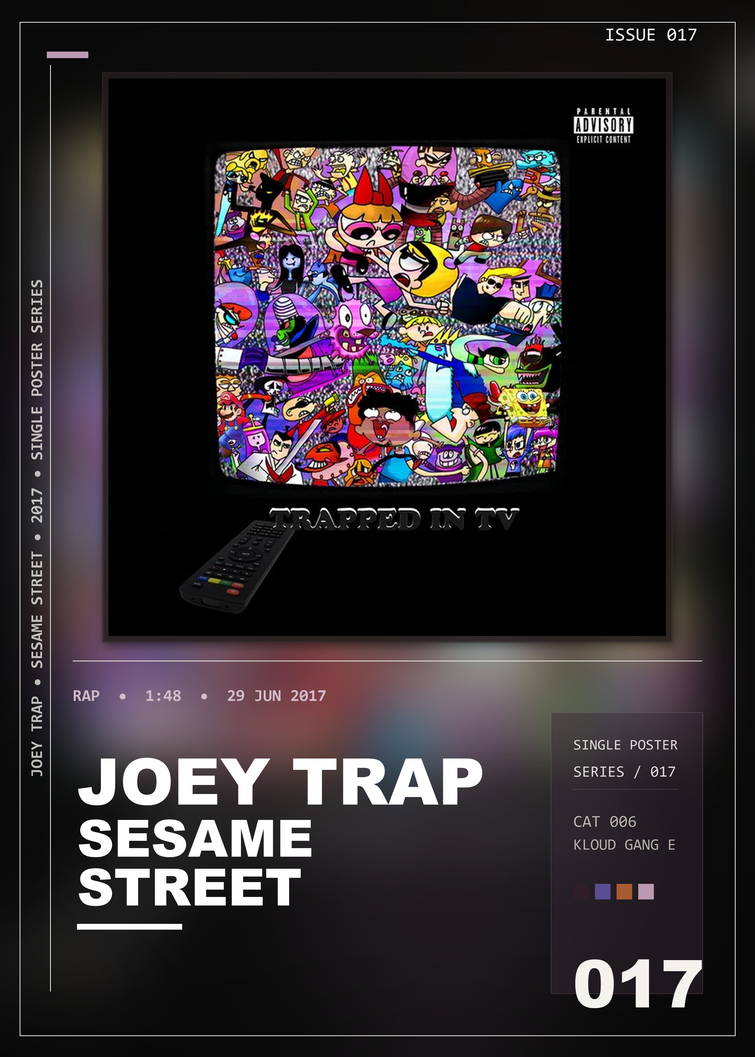 Music poster: Joey Trap - Sesame Street Extended Version