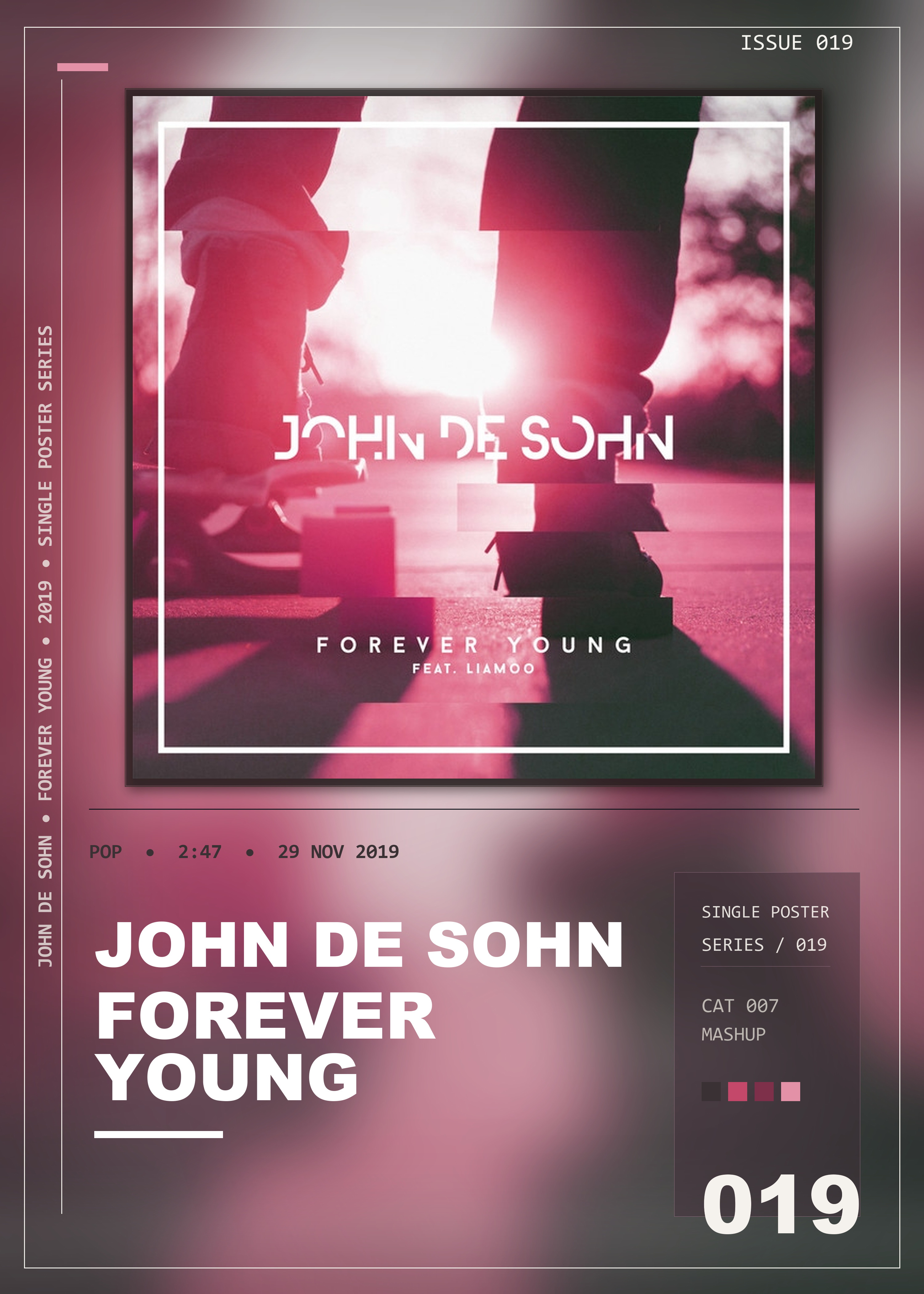 Music poster: John De Sohn - Forever Young