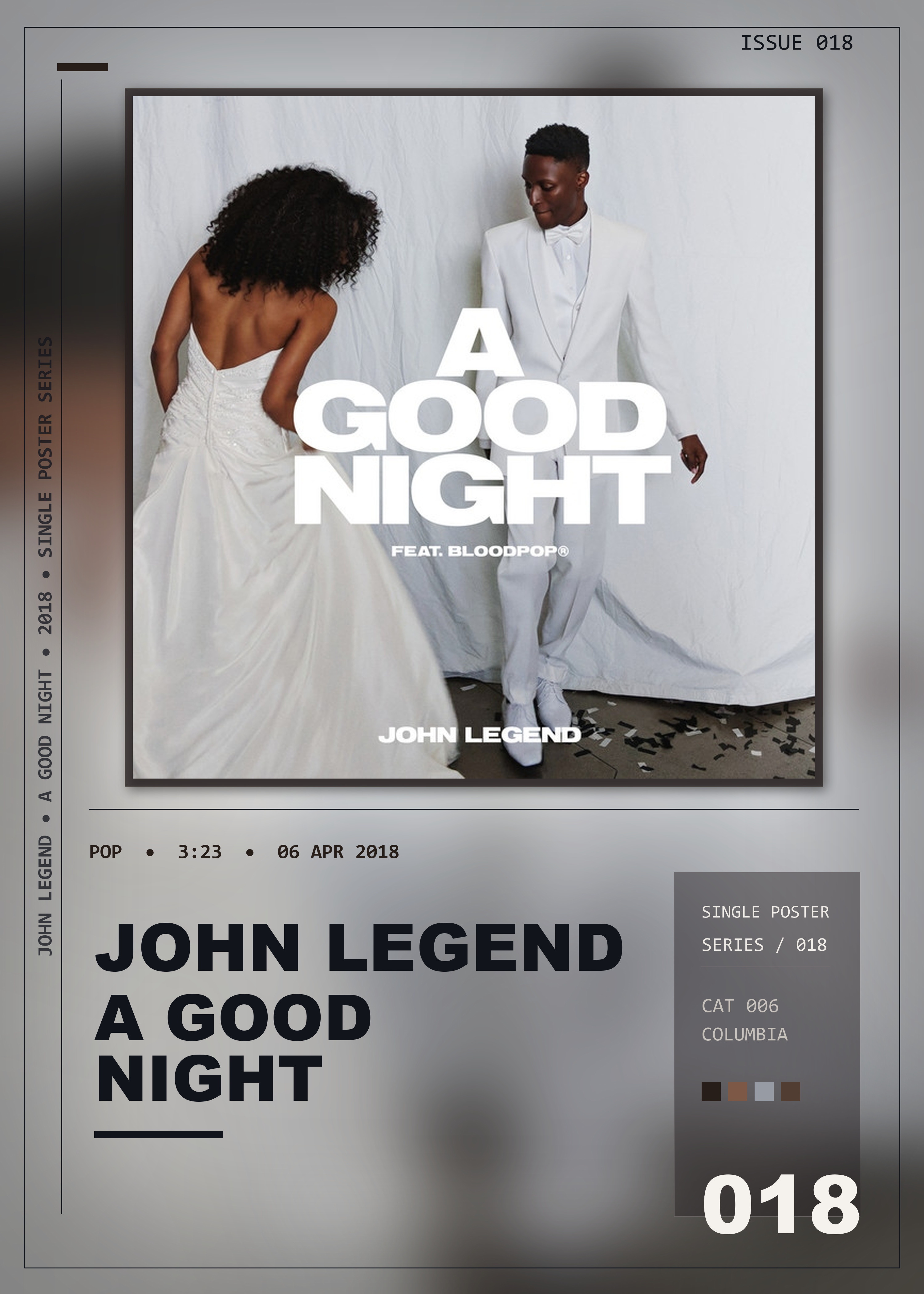 Music poster: John Legend - A Good Night