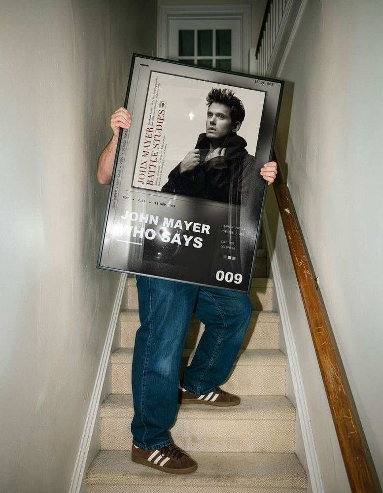 Music poster: John Mayer - Who Says