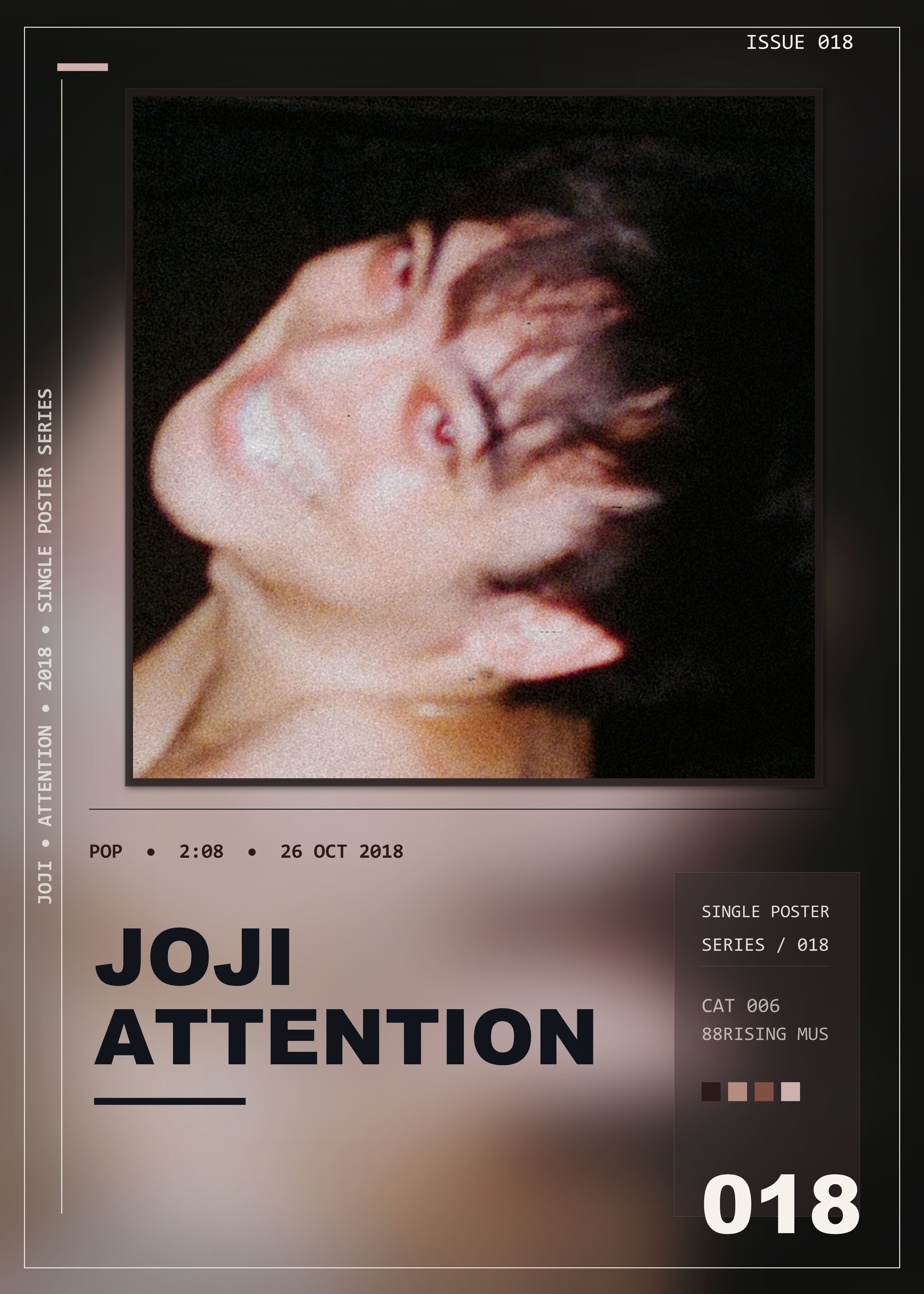 Music poster: Joji - ATTENTION
