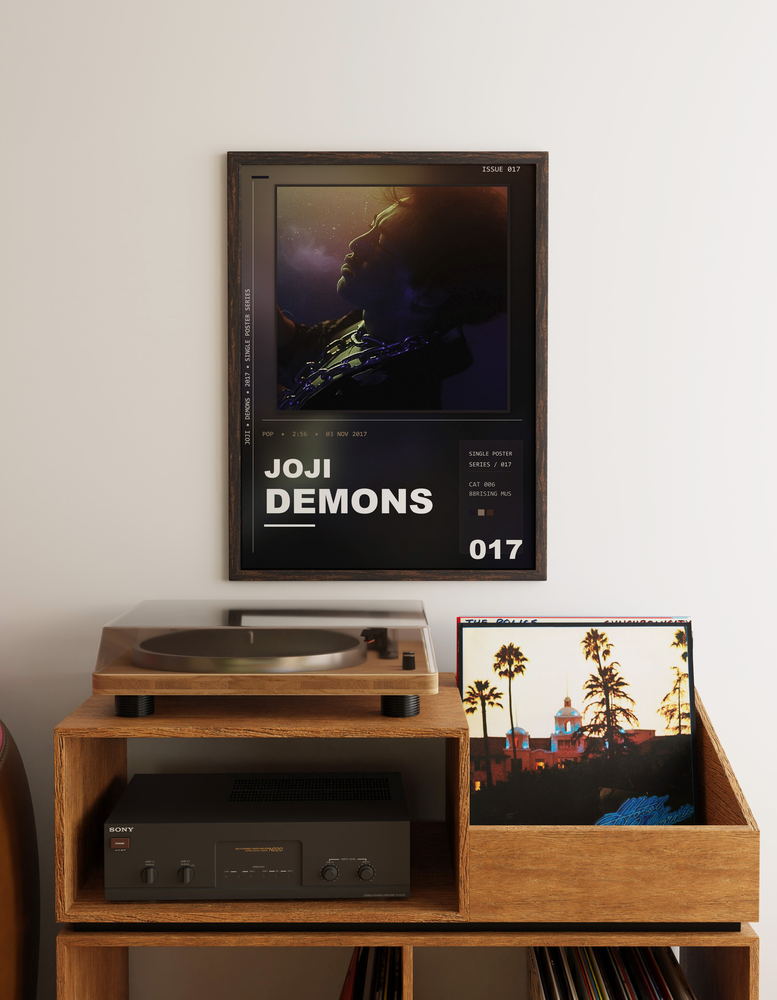 Music poster: Joji - Demons