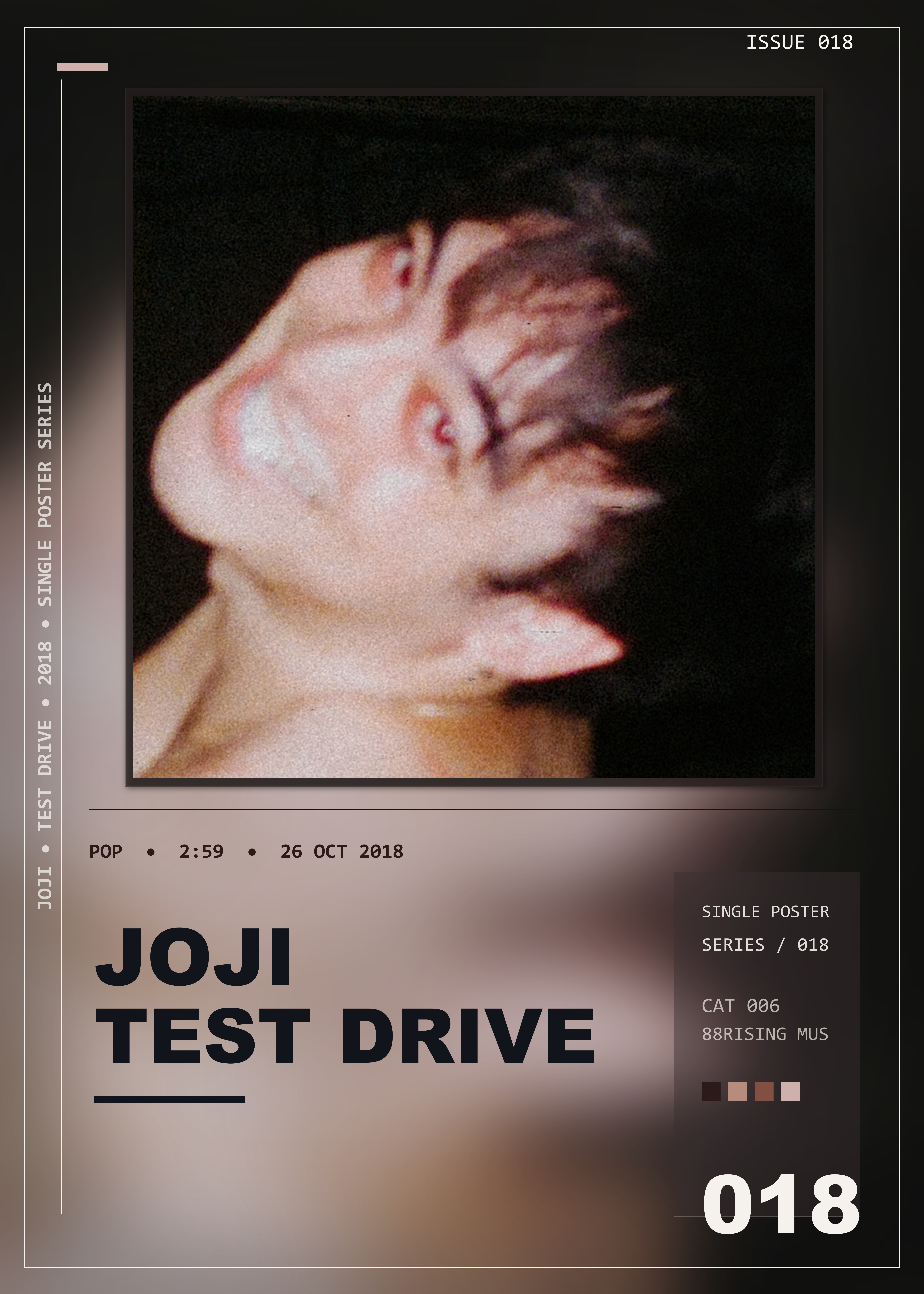 Music poster: Joji - TEST DRIVE
