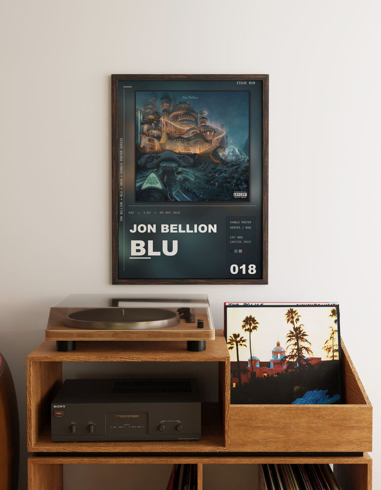 Music poster: Jon Bellion - Blu