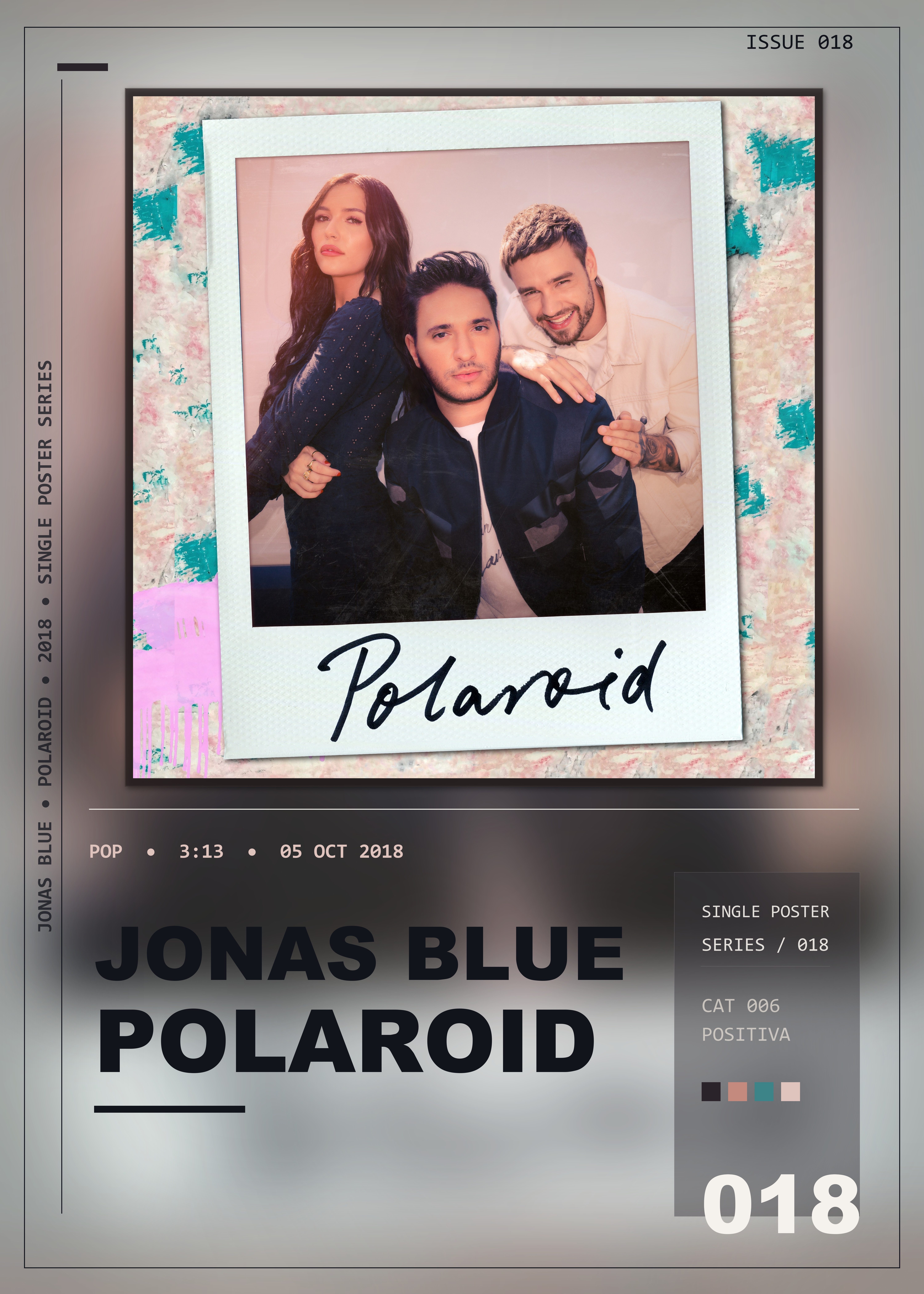 Music poster: Jonas Blue - Polaroid