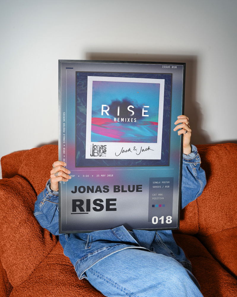 Music poster: Jonas Blue - Rise