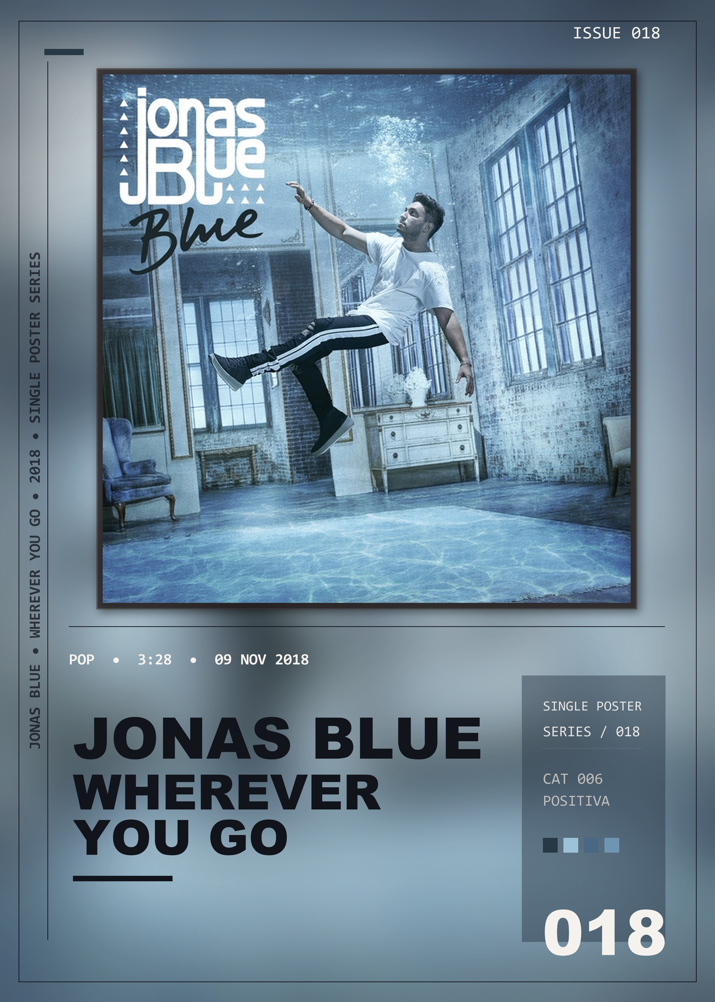Music poster: Jonas Blue - Wherever You Go