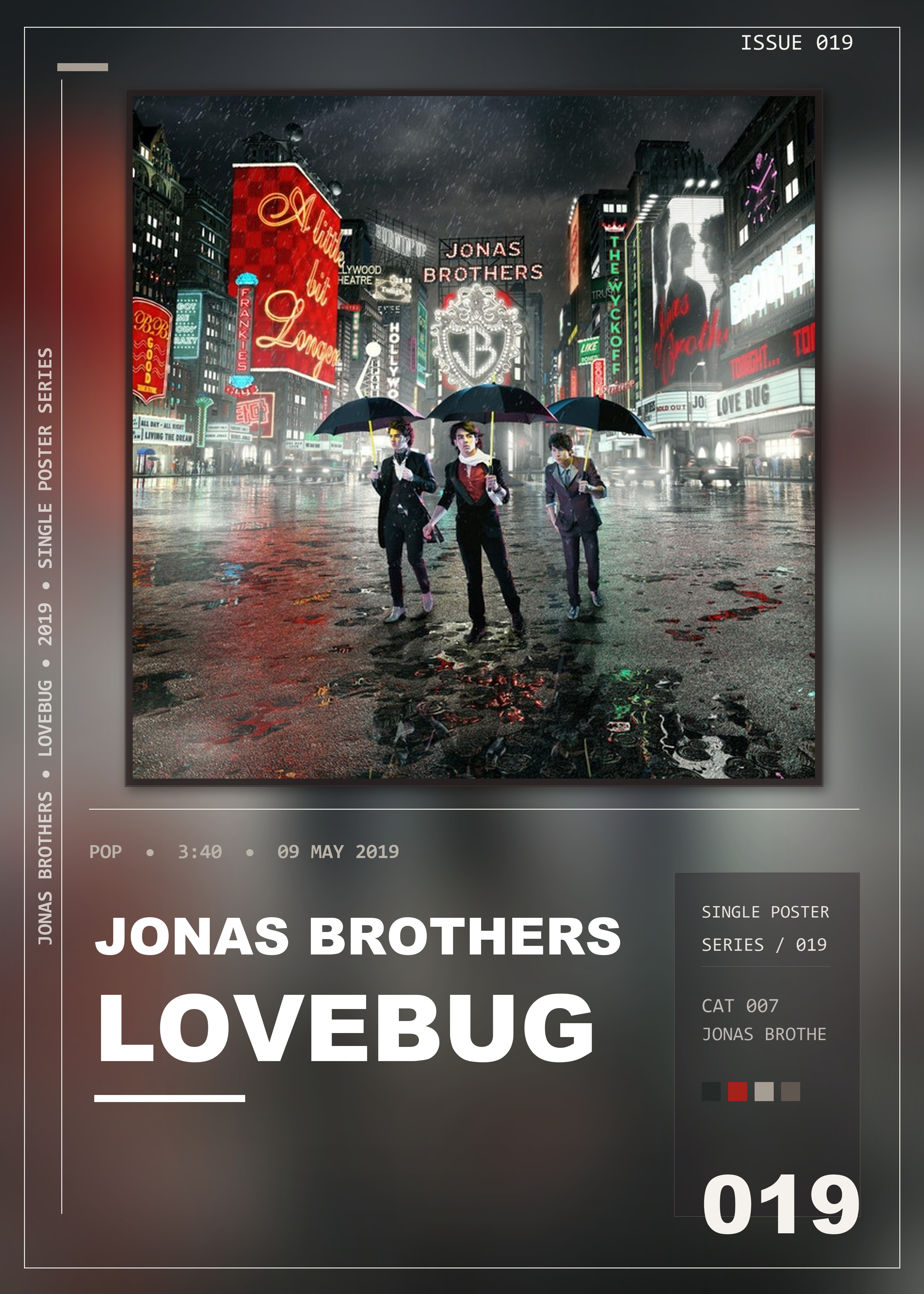 Music poster: Jonas Brothers - Lovebug