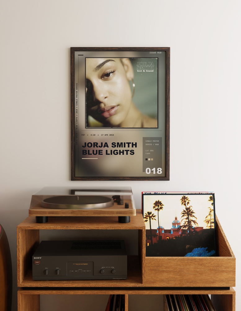 Music poster: Jorja Smith - Blue Lights