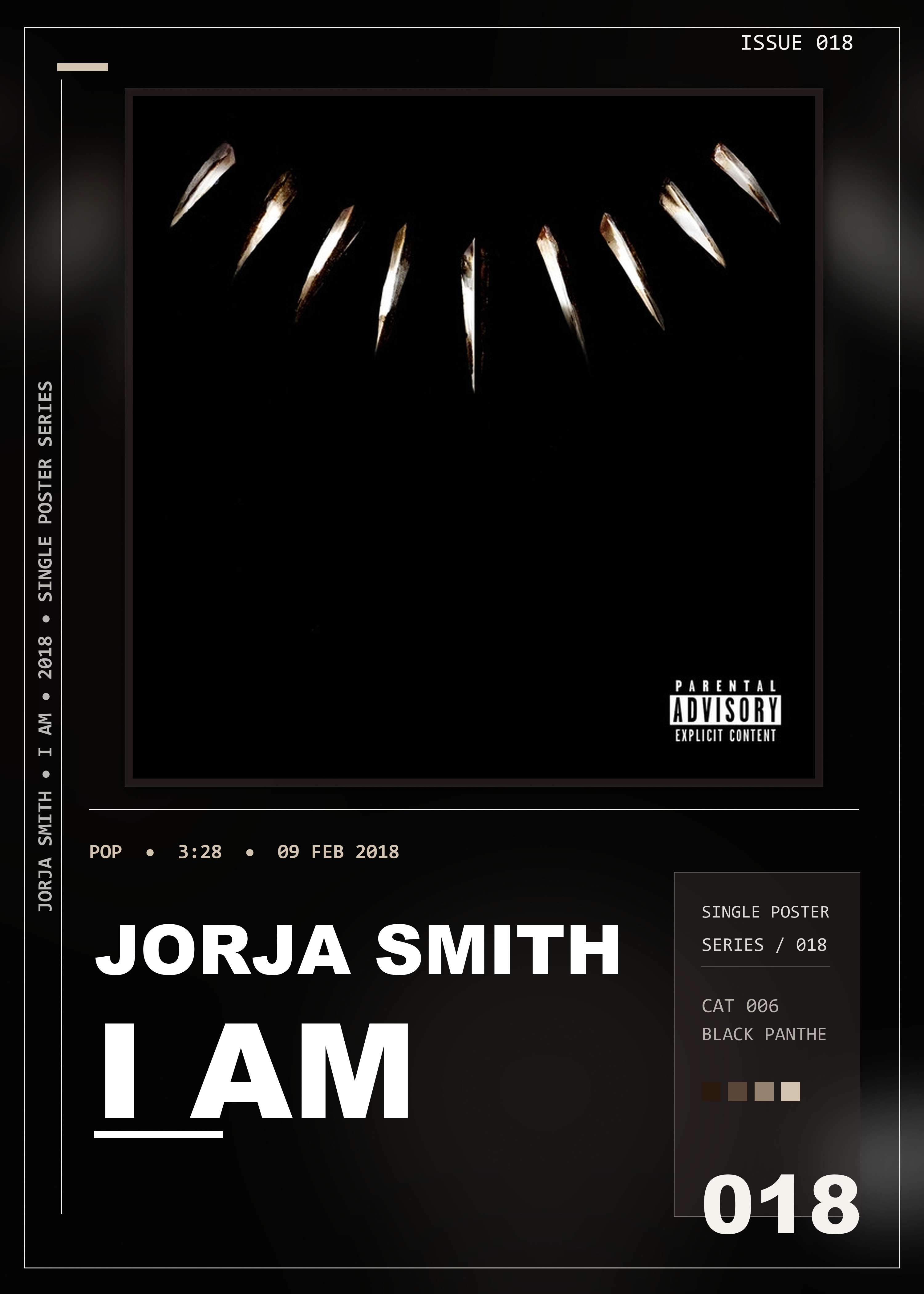 Music poster: Jorja Smith - I Am
