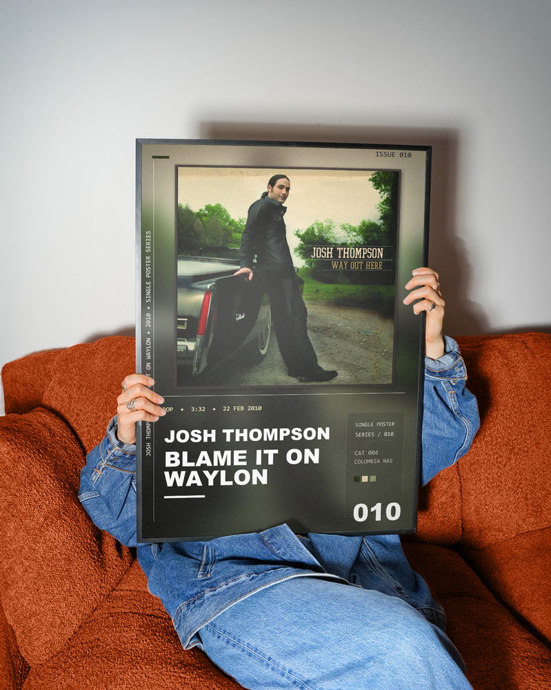 Music poster: Josh Thompson - Blame It On Waylon