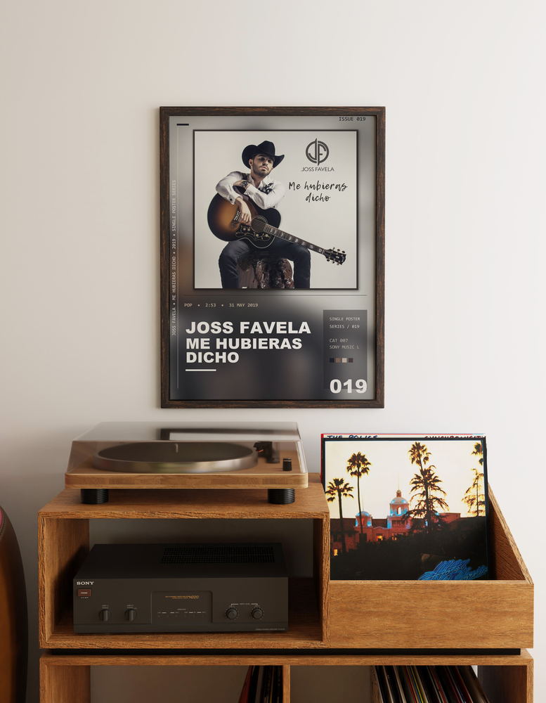 Music poster: Joss Favela - Me Hubieras Dicho