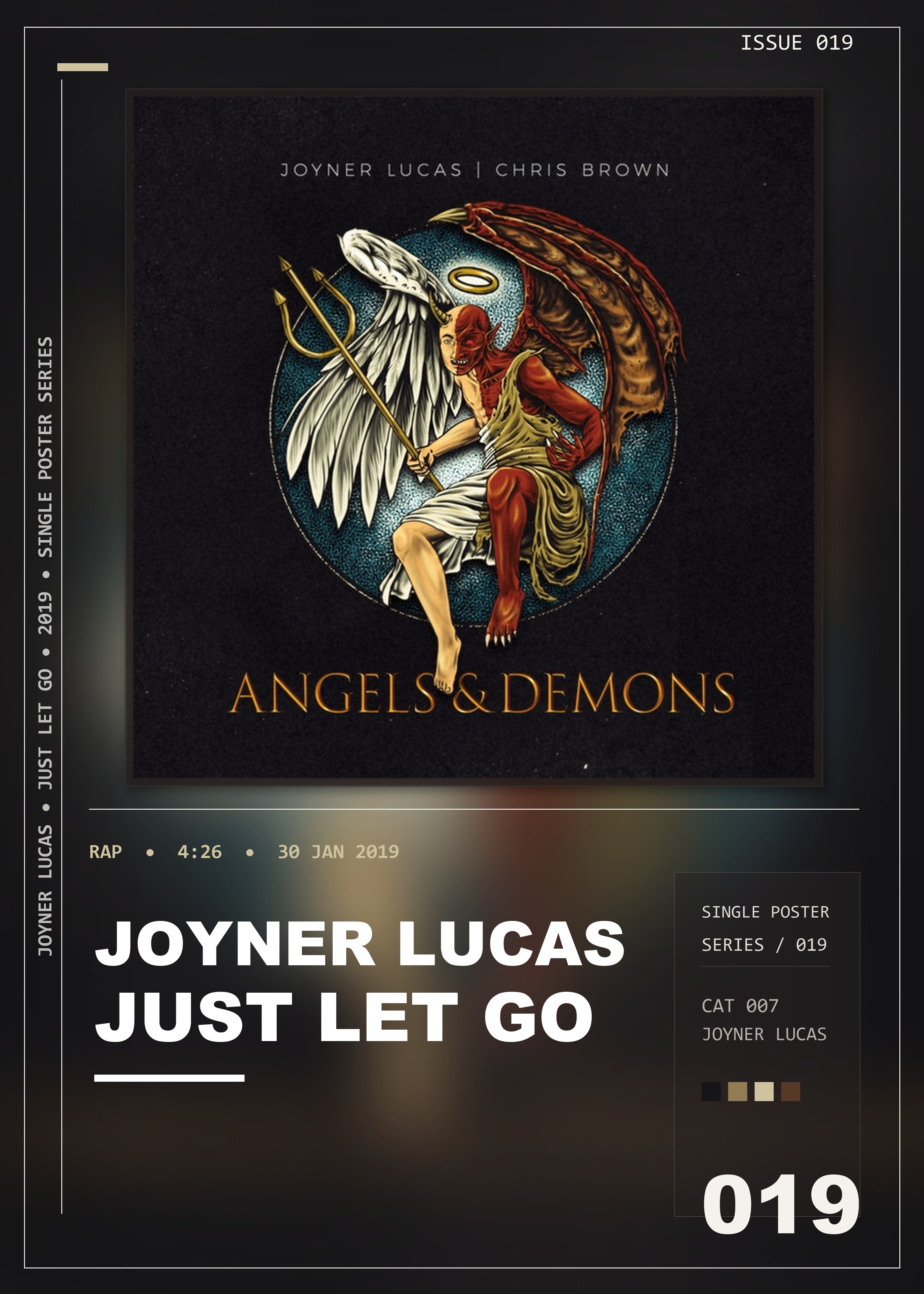 Music poster: Joyner Lucas - Just Let Go